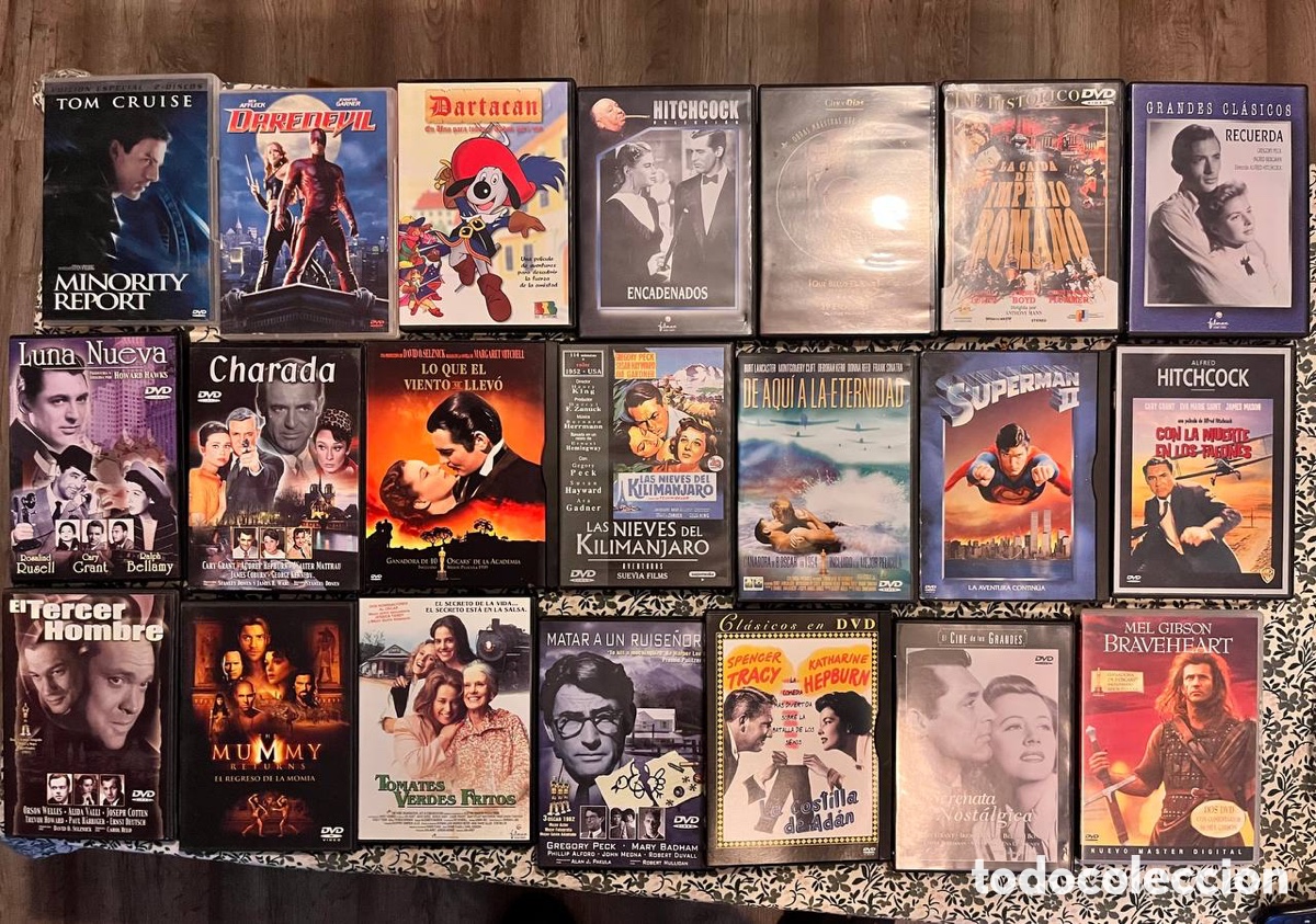 Cine: Lote pel&iacute;culas DVD Originales