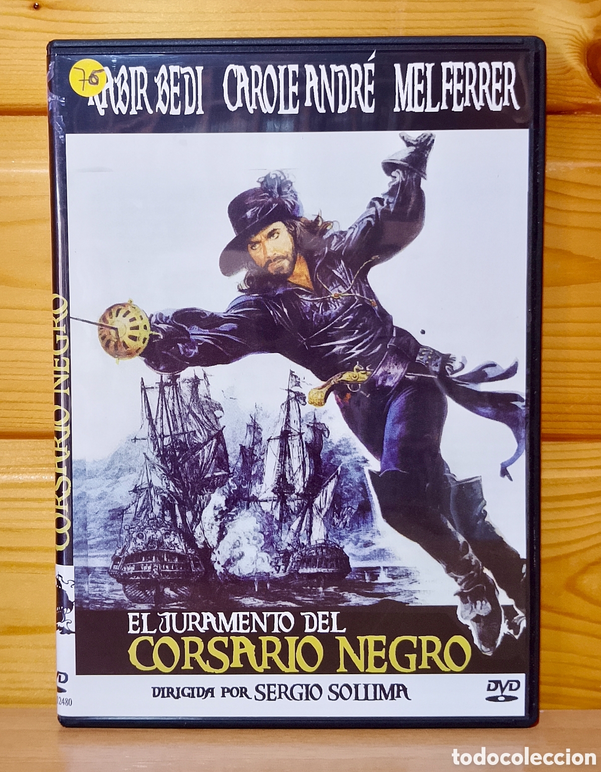 Cine: DVD El Juramento del corsario Negro