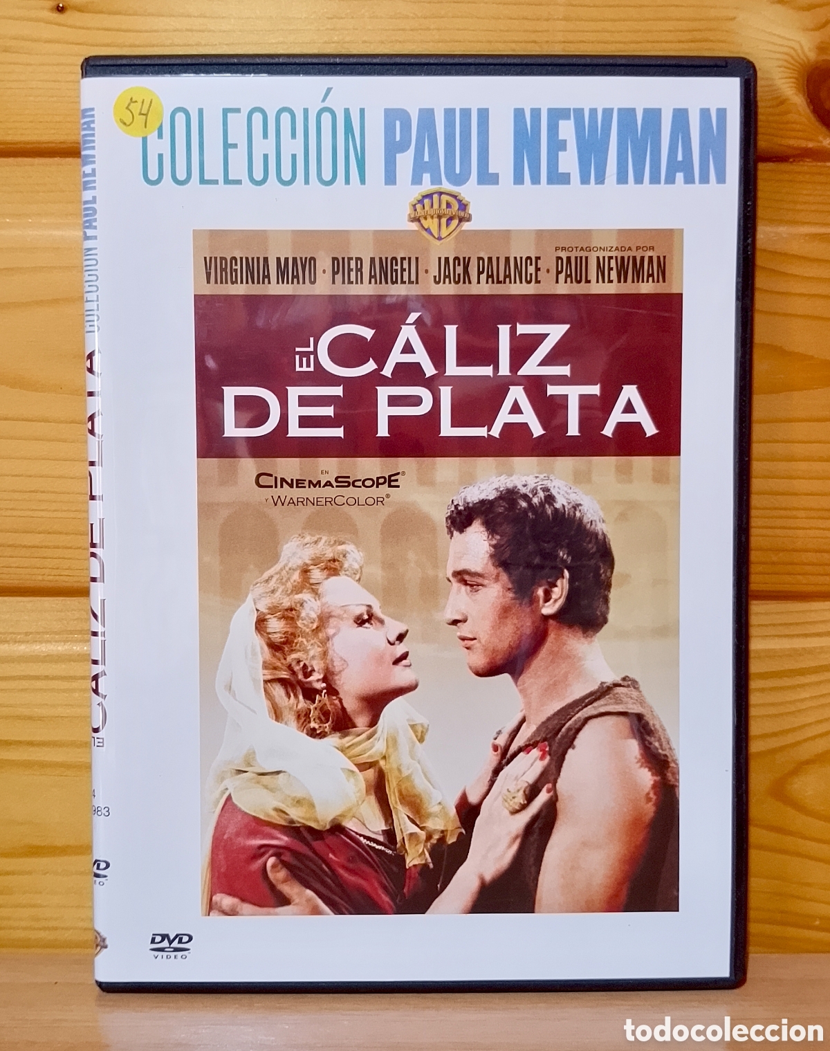 Cine: DVD El C&aacute;liz de Plata Paul Newman