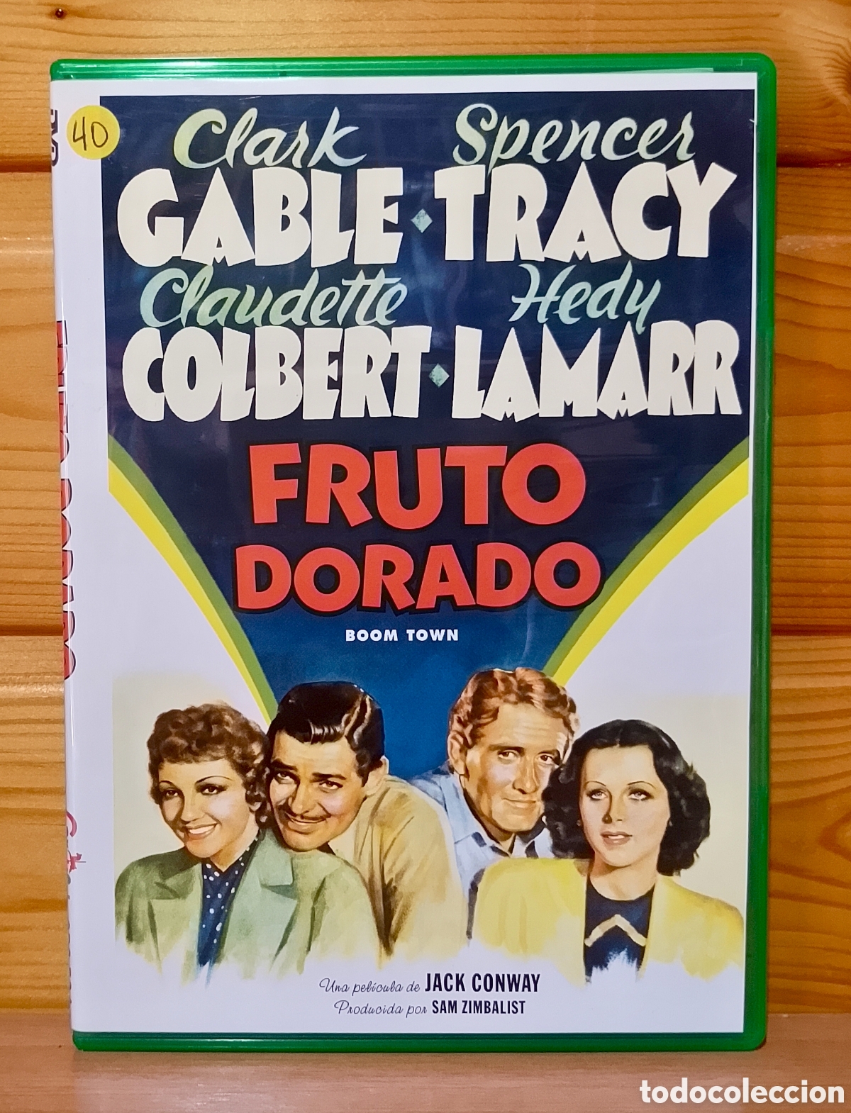 Cine: DVD Fruto Dorado Clark Gable Spencer Tracy