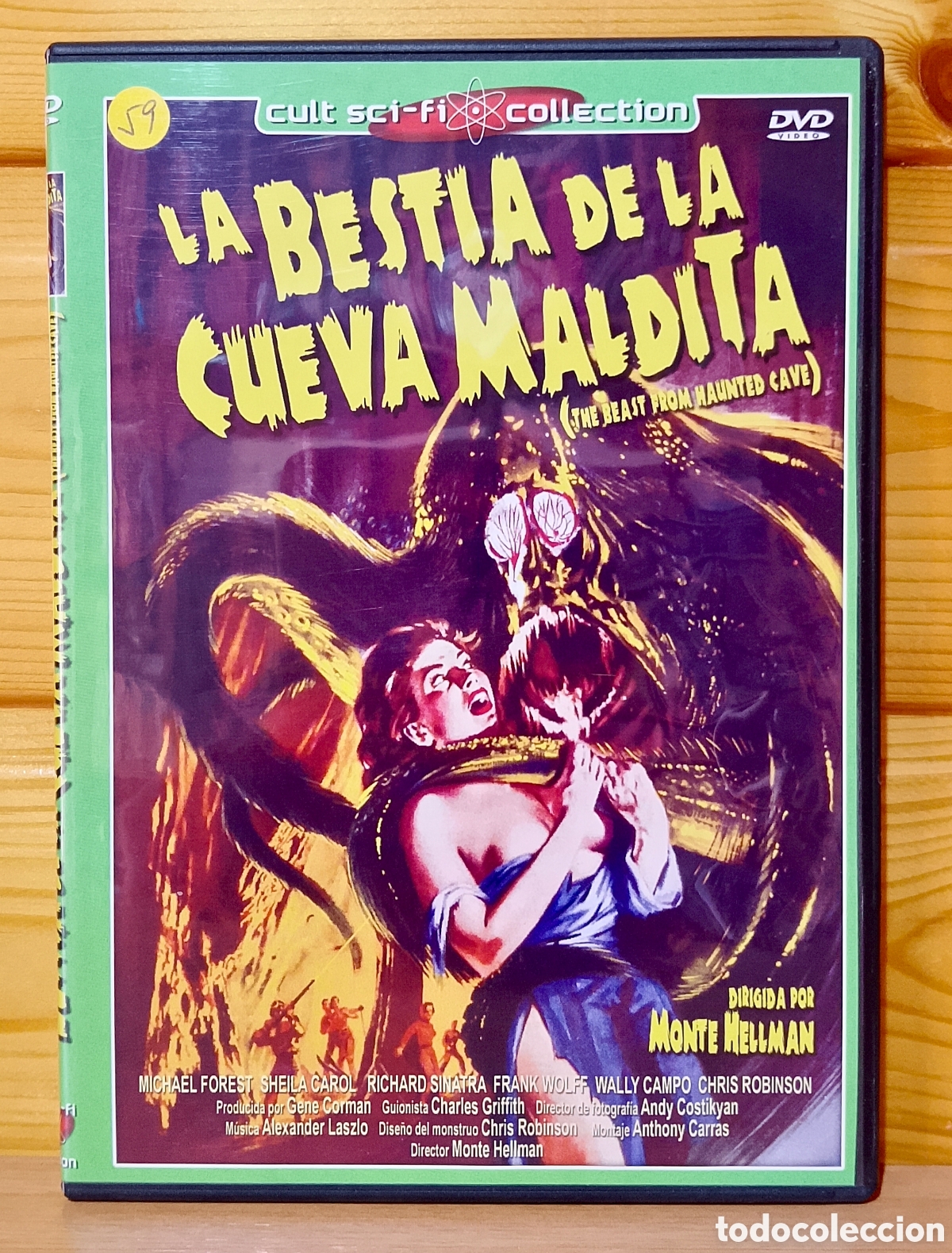 Cine: DVD La Bestia de la cueva Maldita
