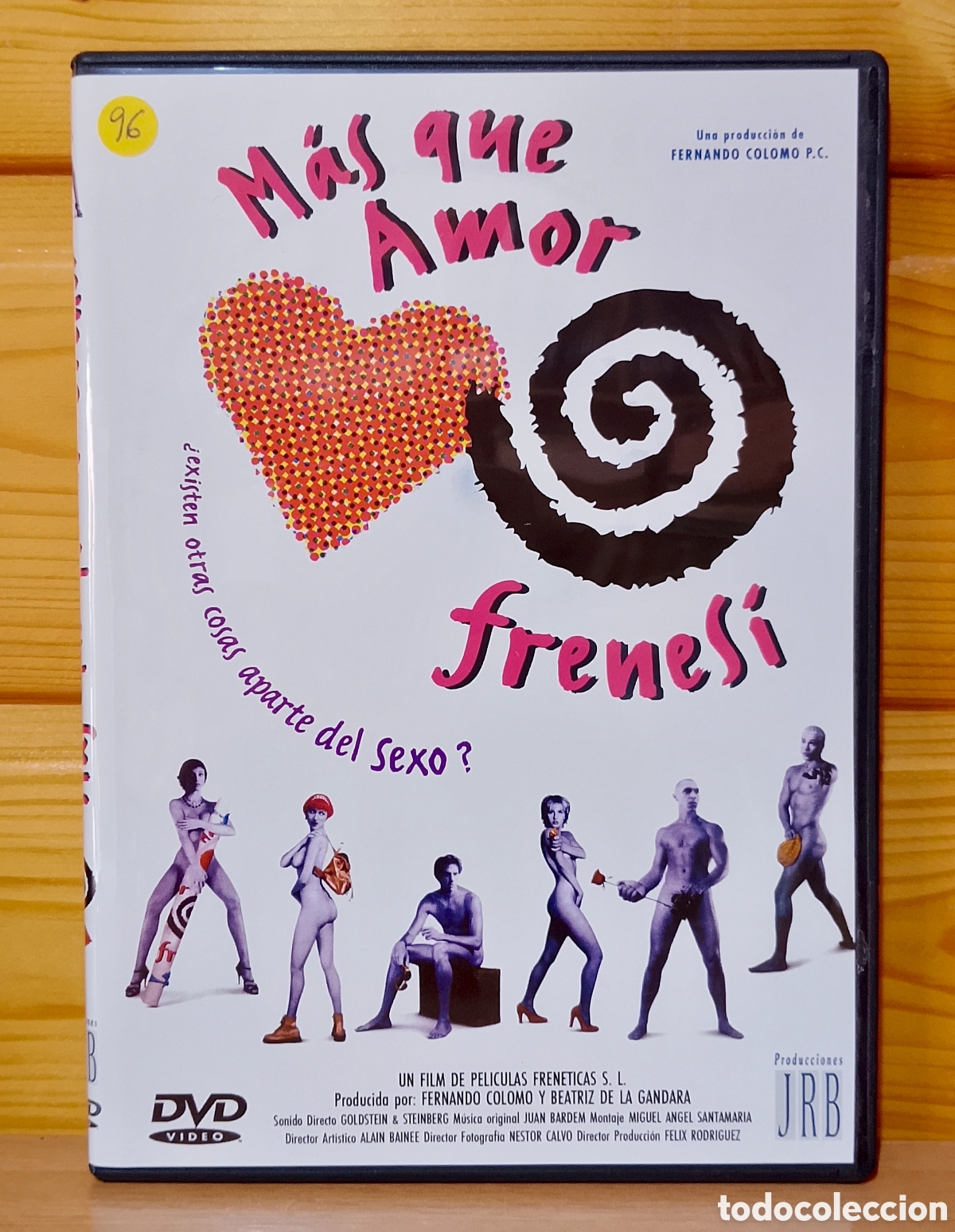 Cine: DVD Mas que Amor Frenes&iacute;
