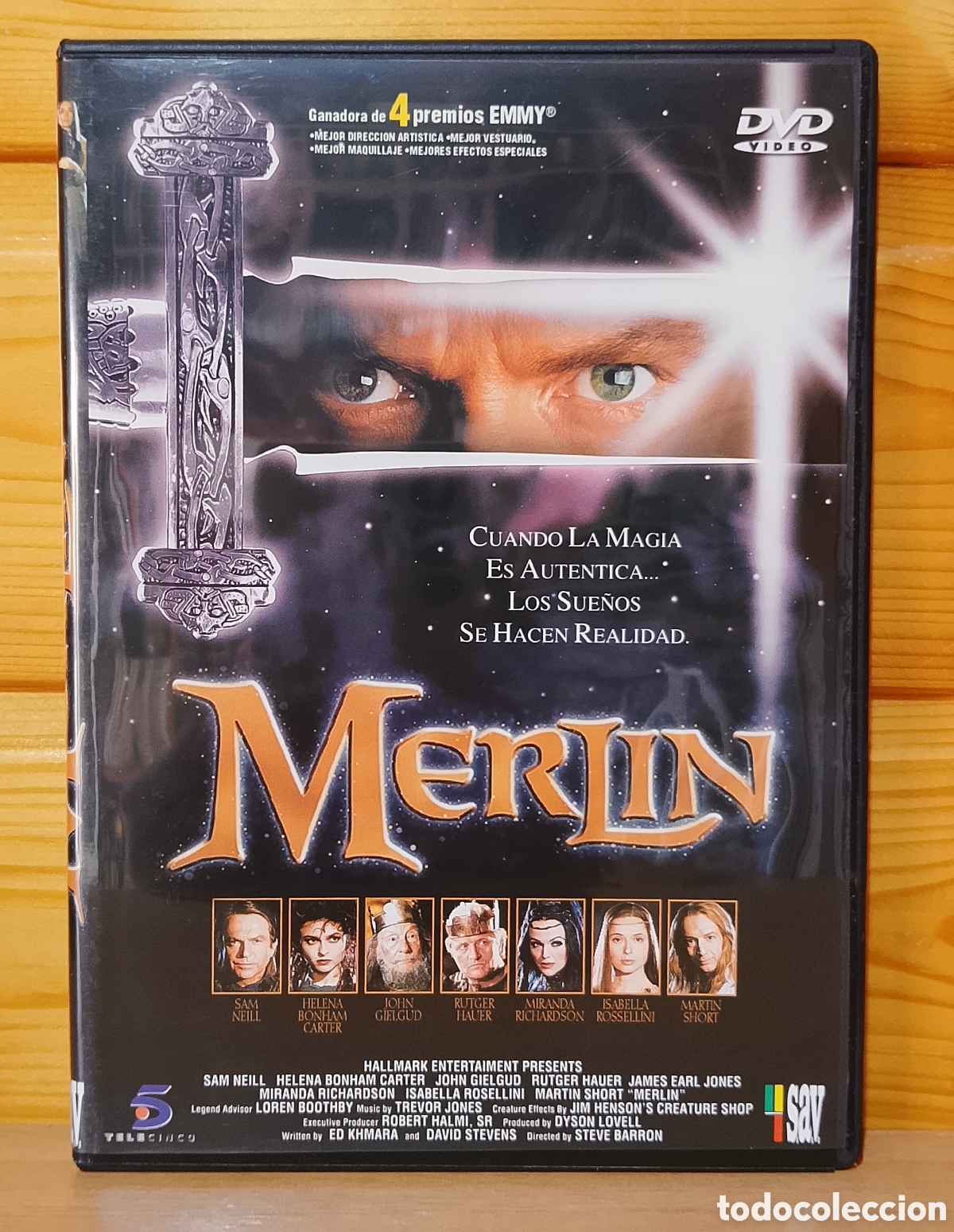 Cine: DVD Merl&iacute;n Cuando la magia es aut&eacute;ntica los sue&ntilde;os de hacen realidad