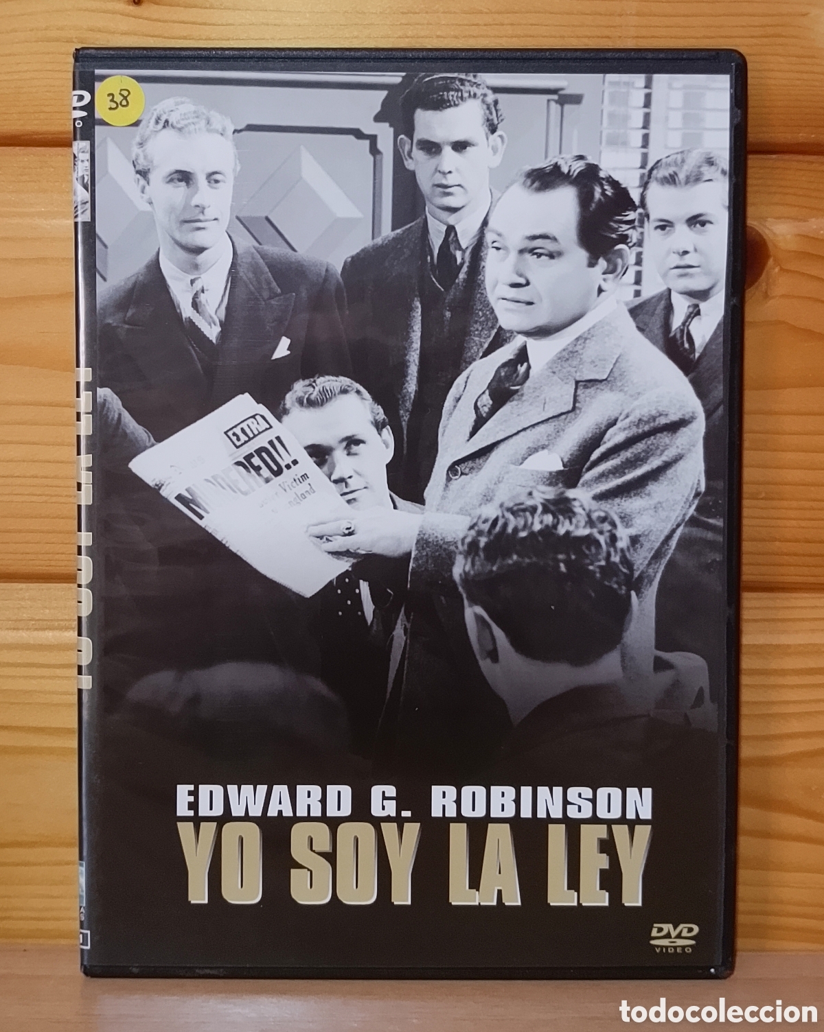 Cine: DVD Yo soy la Ley Edward G.Robinson