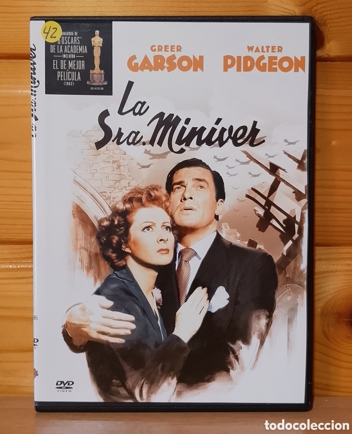 Cine: DVD La Sra. Miniver Greer Garson