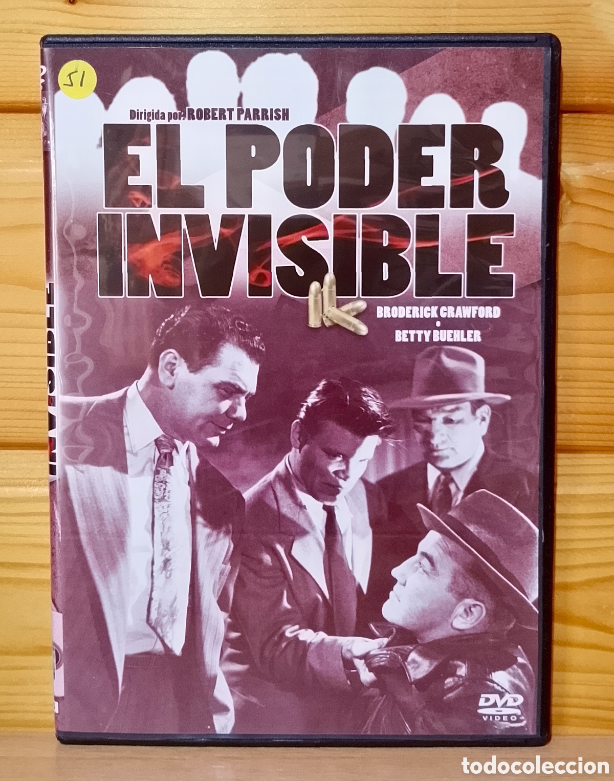 Cinema: DVD El Poder Invisible Robert Parrish