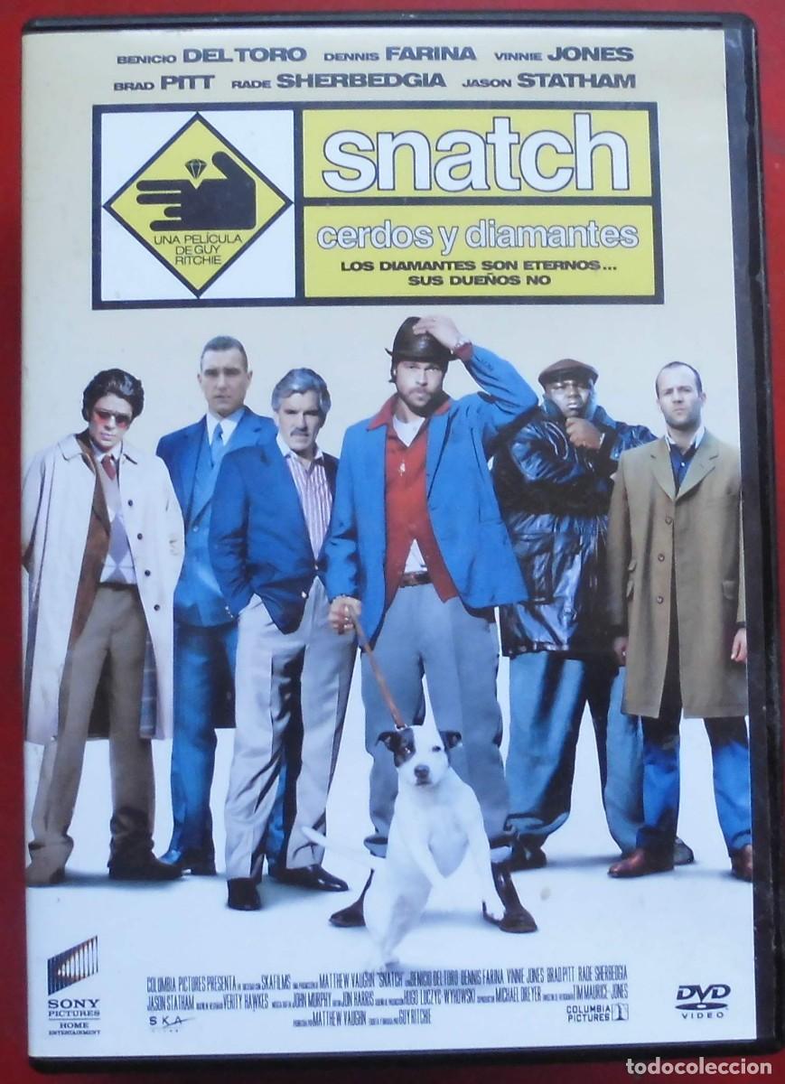 Cine: SNACHT CERDOS Y DIAMANTES. DVD EN BUEN ESTADO.