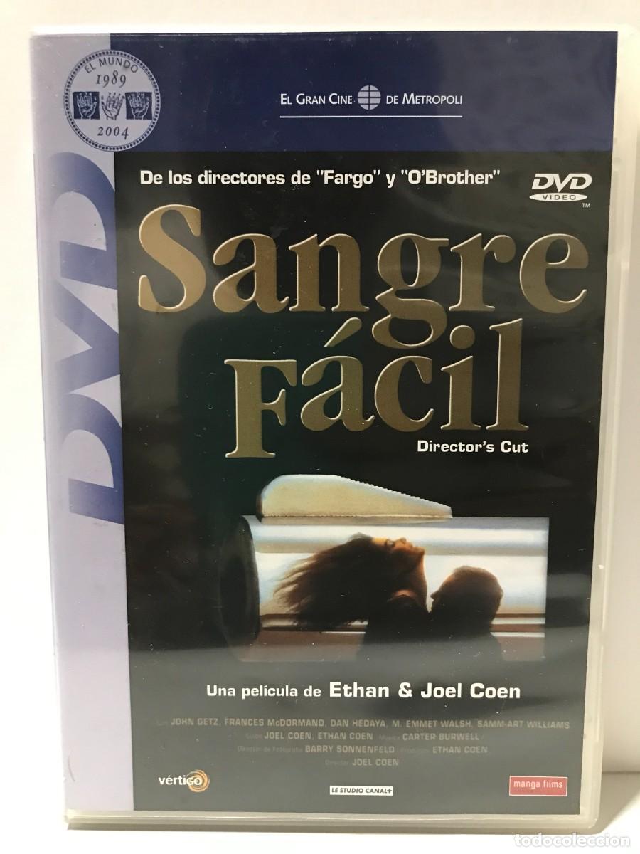 Cine: DVD EL GRAN CINE DE METROPOLI N&ordm; 8 SANGRE FACIL