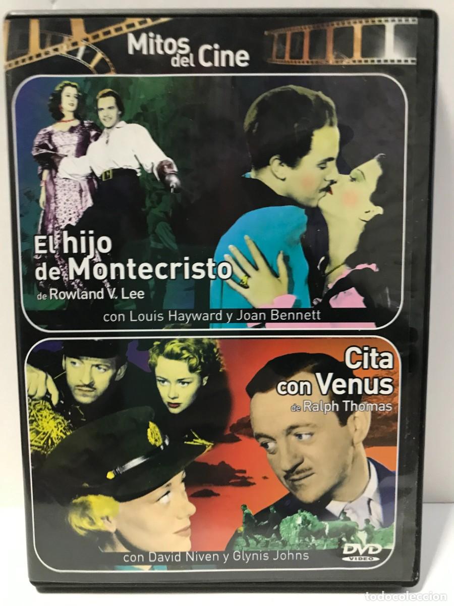Cine: DVD MITOS DEL CINE N&ordm; EL HIJO DE MONTECRISTO - CITA CON VENUS