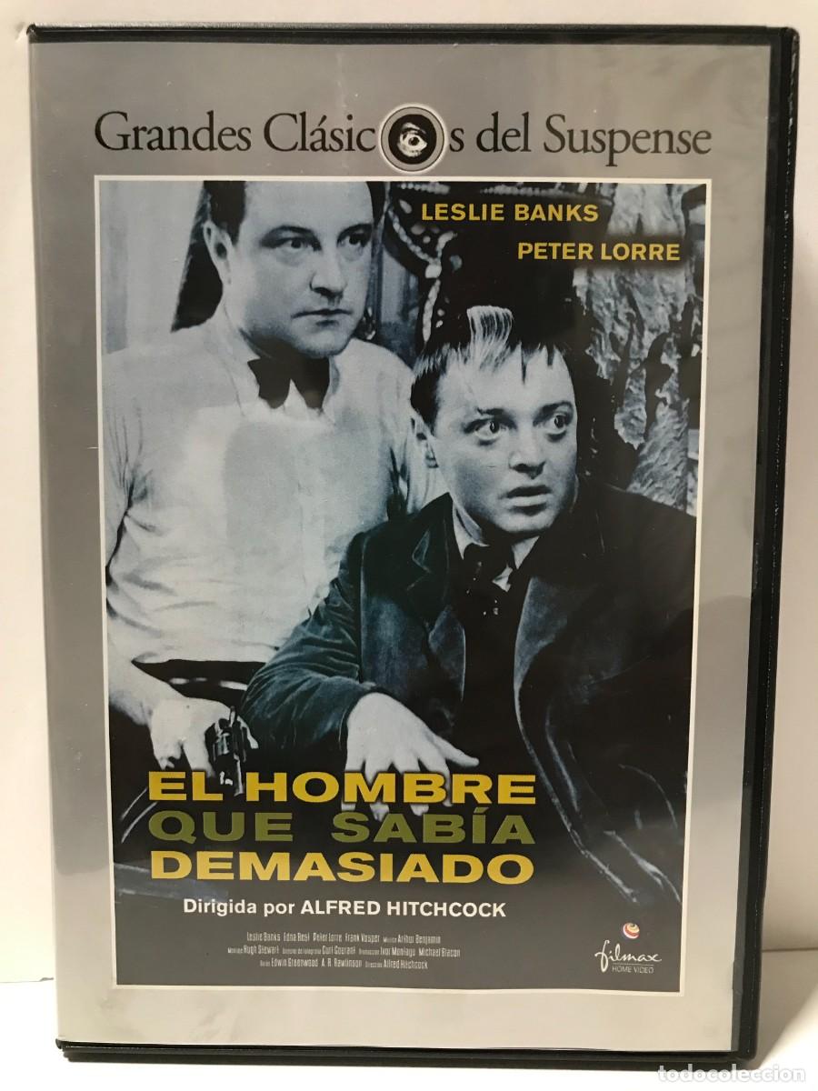 Cine: DVD GRANDES CLASICOS DEL SUSPENSE N&ordm; 13 EL HOMBRE QUE SABIA DEMASIADO