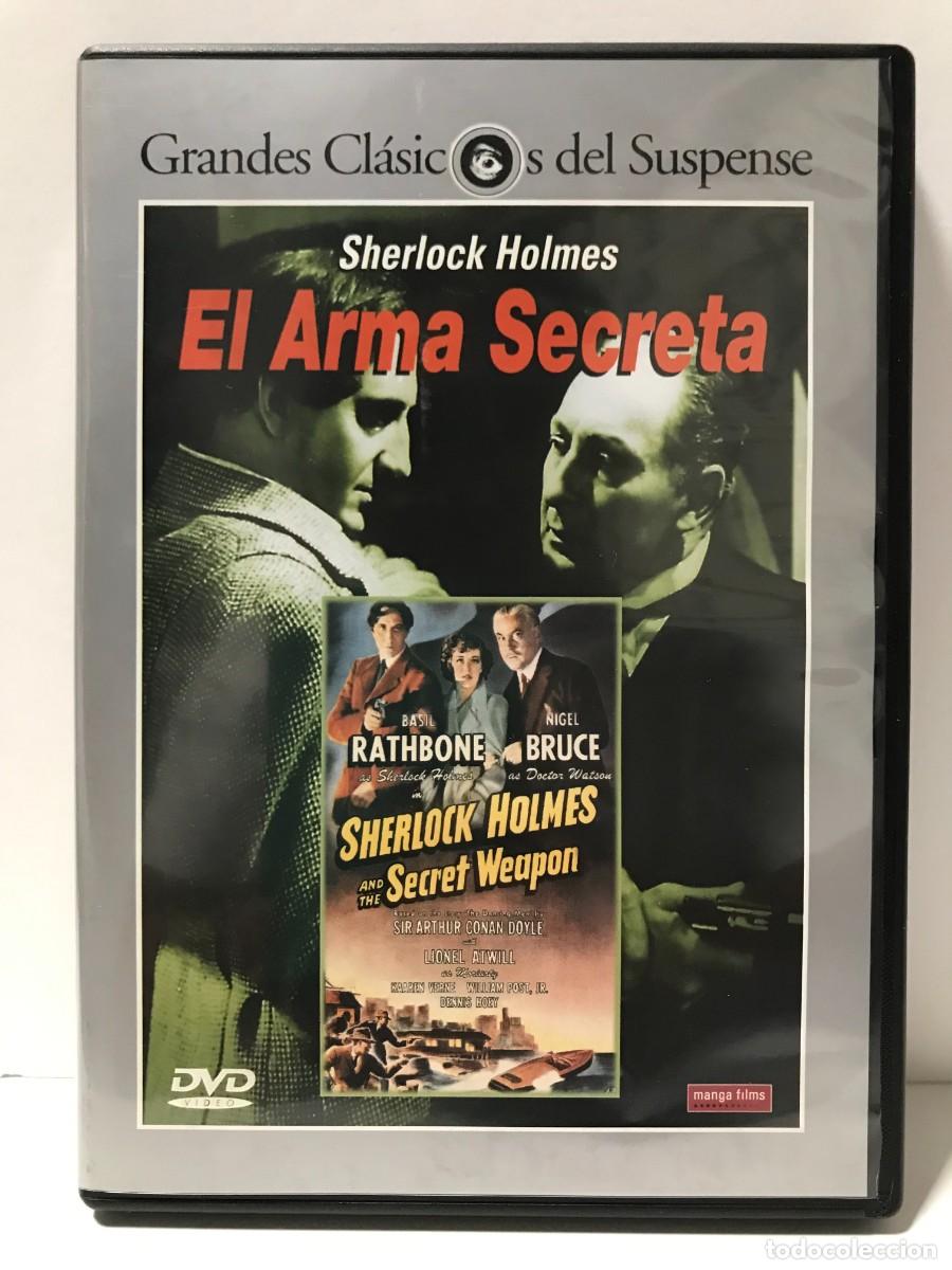 Cine: DVD GRANDES CLASICOS DEL SUSPENSE N&ordm; 24 EL ARMA SECRETA