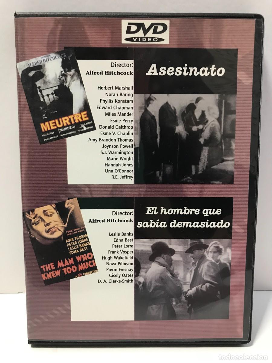Cine: DVD ASESINATO - EL HOMBRE QUE SABIA DEMASIADO