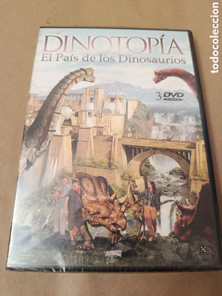 Cin&eacute;ma: 3 dvds. Dinotop&iacute;a. Precintado.