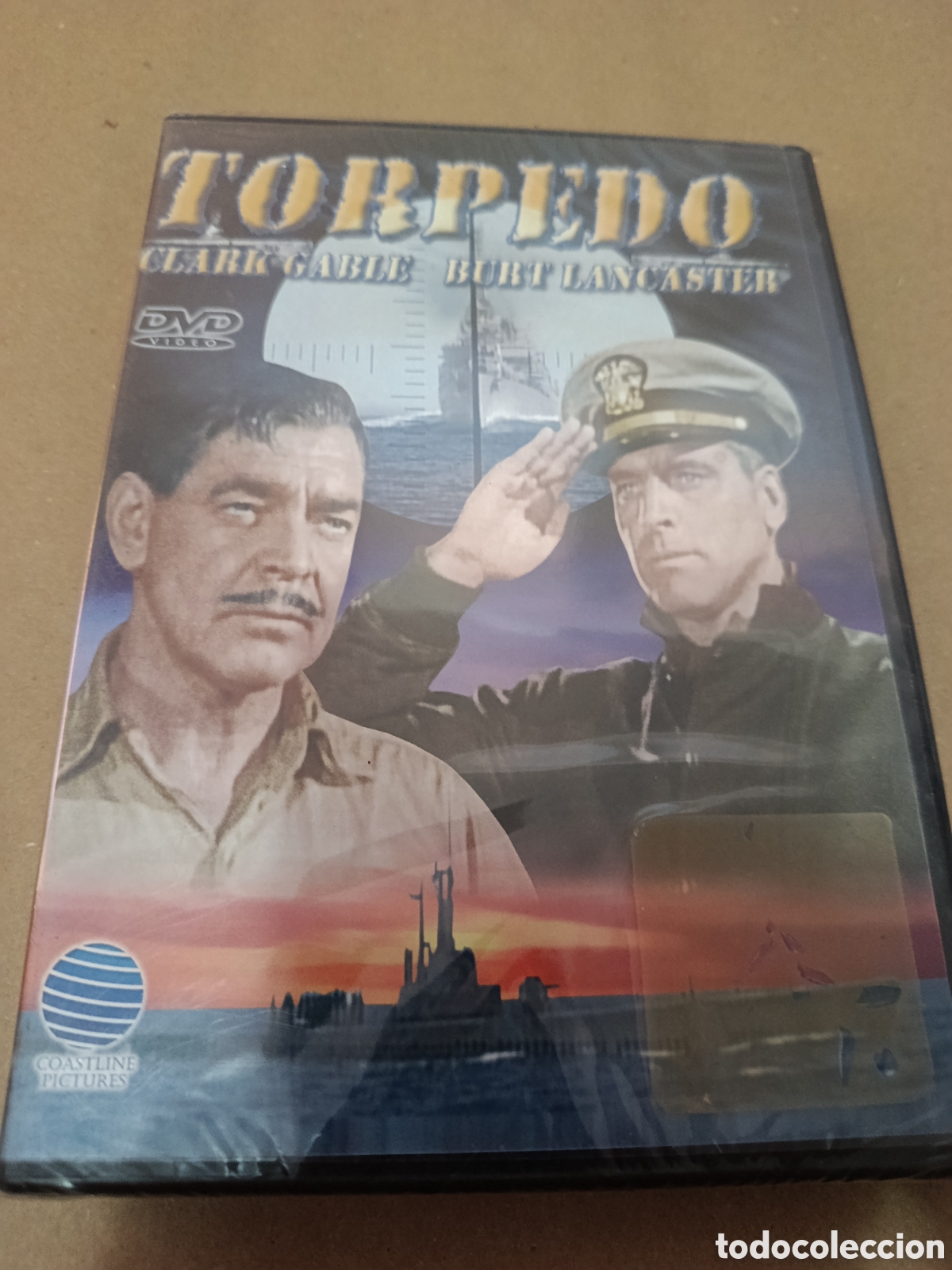 Cin&eacute;ma: Dvd. Torpedo. Con Clark Gable y Burt Lancaster. Precintado.