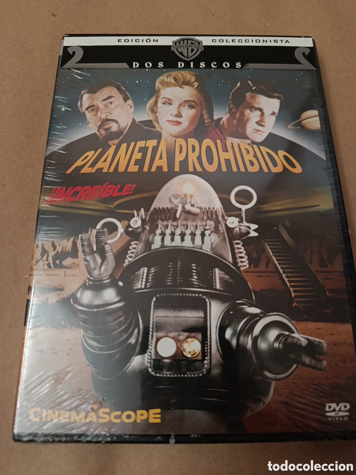 Cin&eacute;ma: Dvd. Planeta prohibido. 2 discos. Precintado.