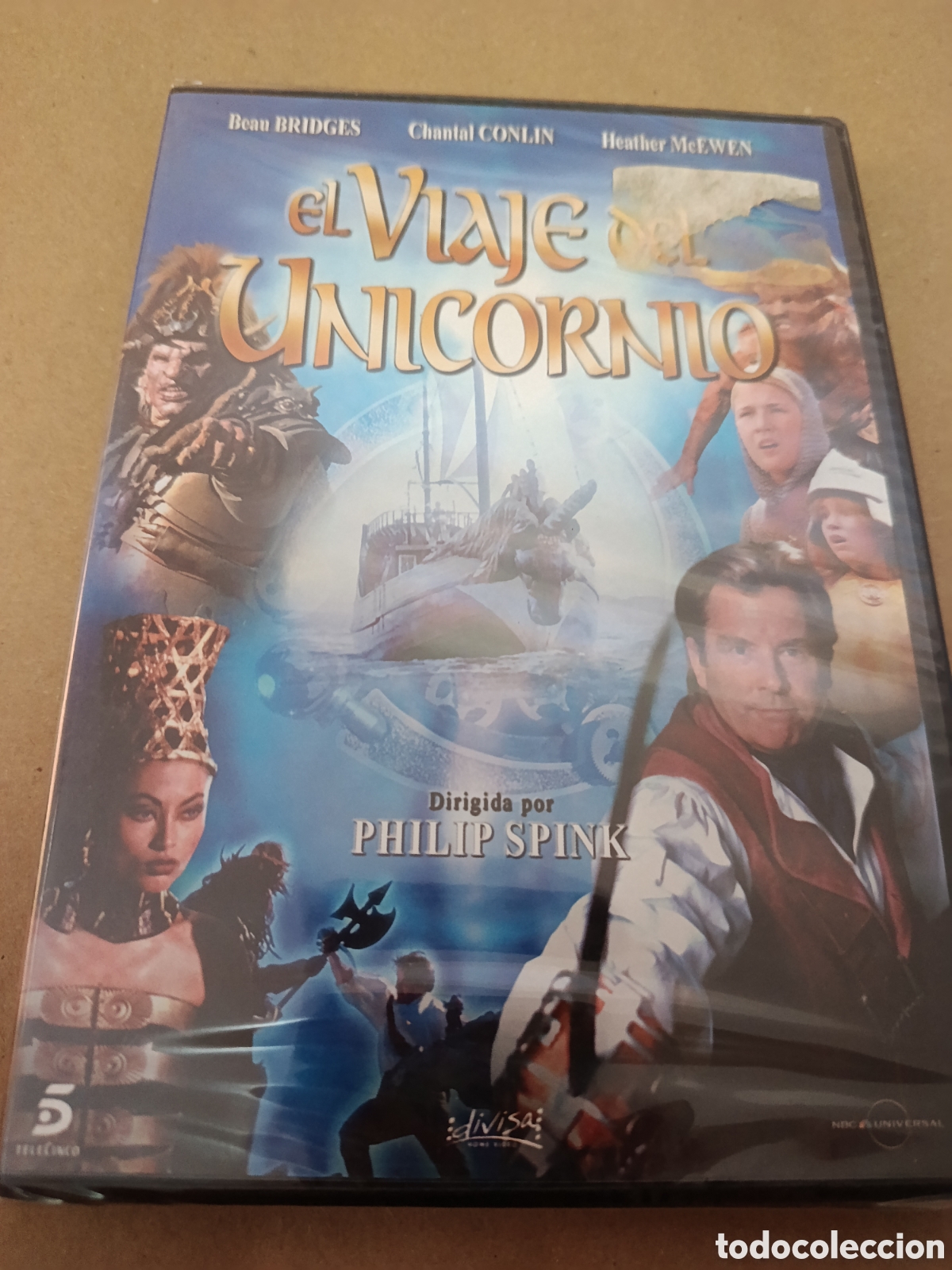 Cin&eacute;ma: Dvd. El viaje del unicornio. Philli Spink. Precintado. Inencontrable.