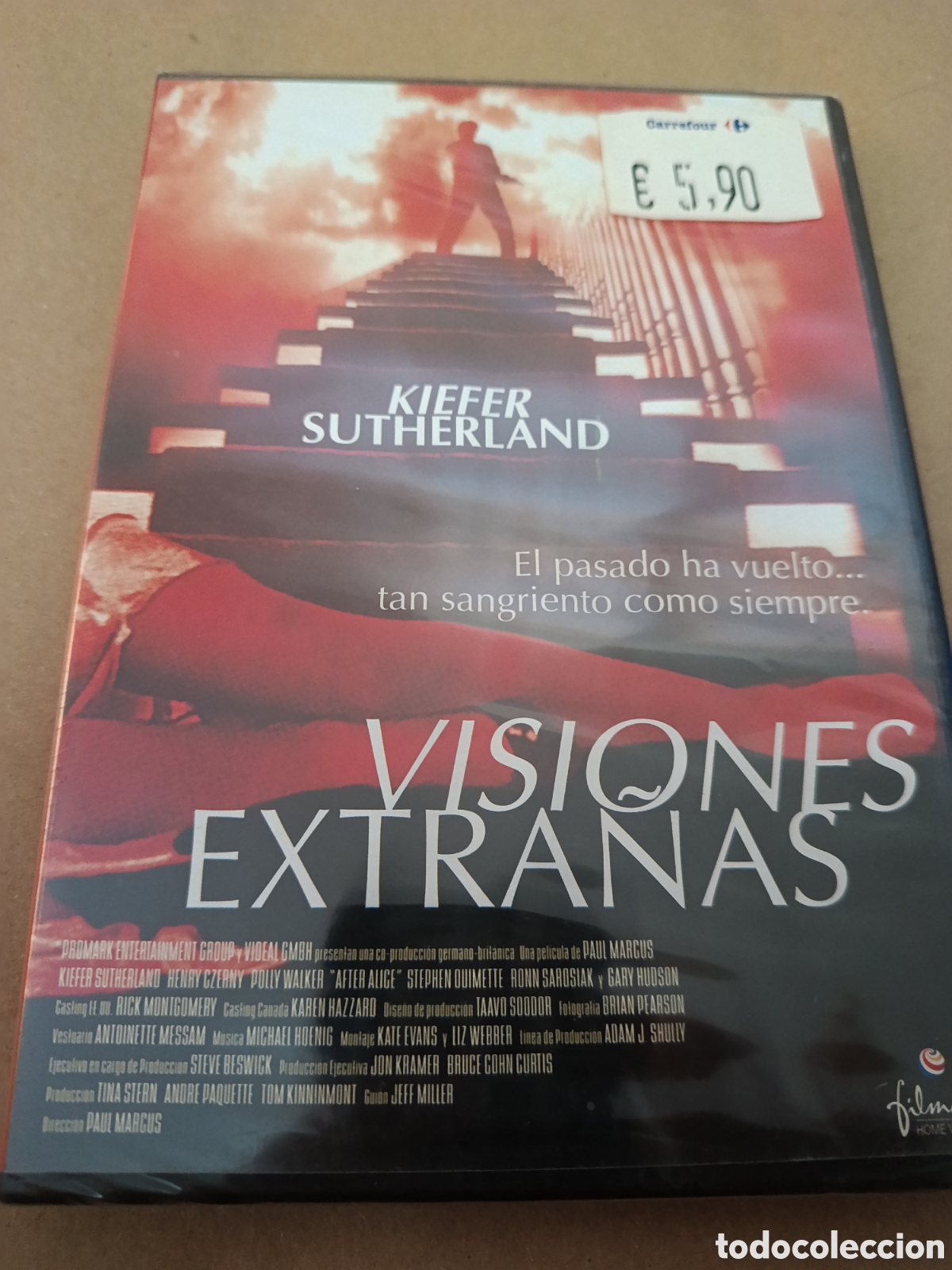 Cin&eacute;ma: Dvd. Visiones extra&ntilde;as. Keifer Sutherland. Precintado.