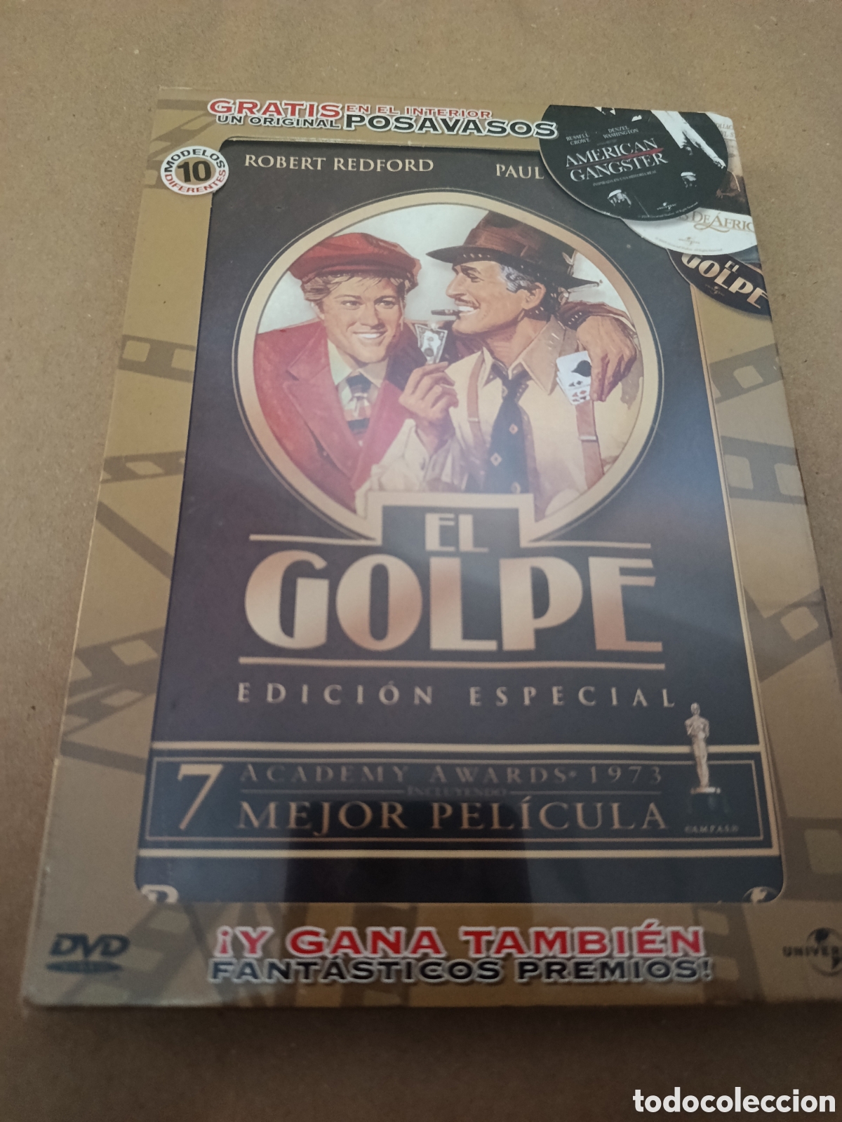 Cin&eacute;ma: Dvd. El golpe. Edici&oacute;n Especial. Precintado. Con Robert Redford y Paul Newman.