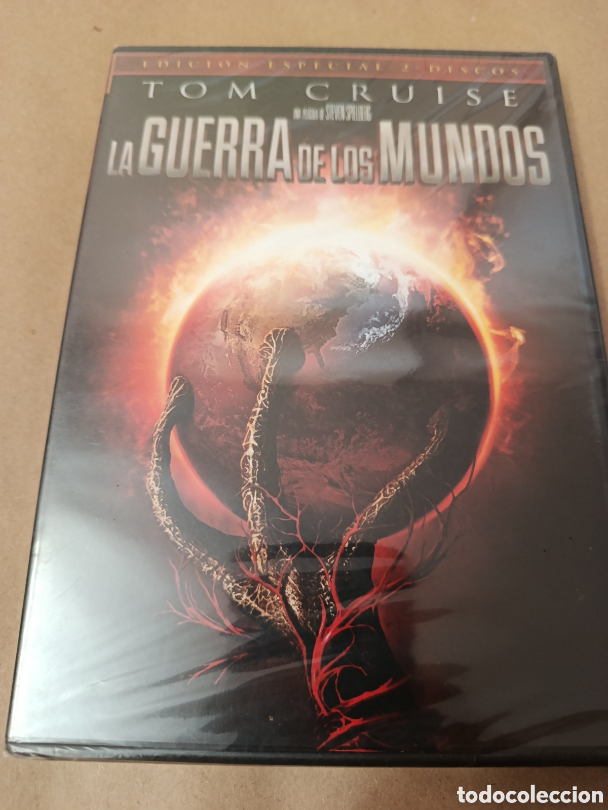 Cin&eacute;ma: Dvd. La guerra de los mundos. 2 dvds. Tom Cruise. Precintado.