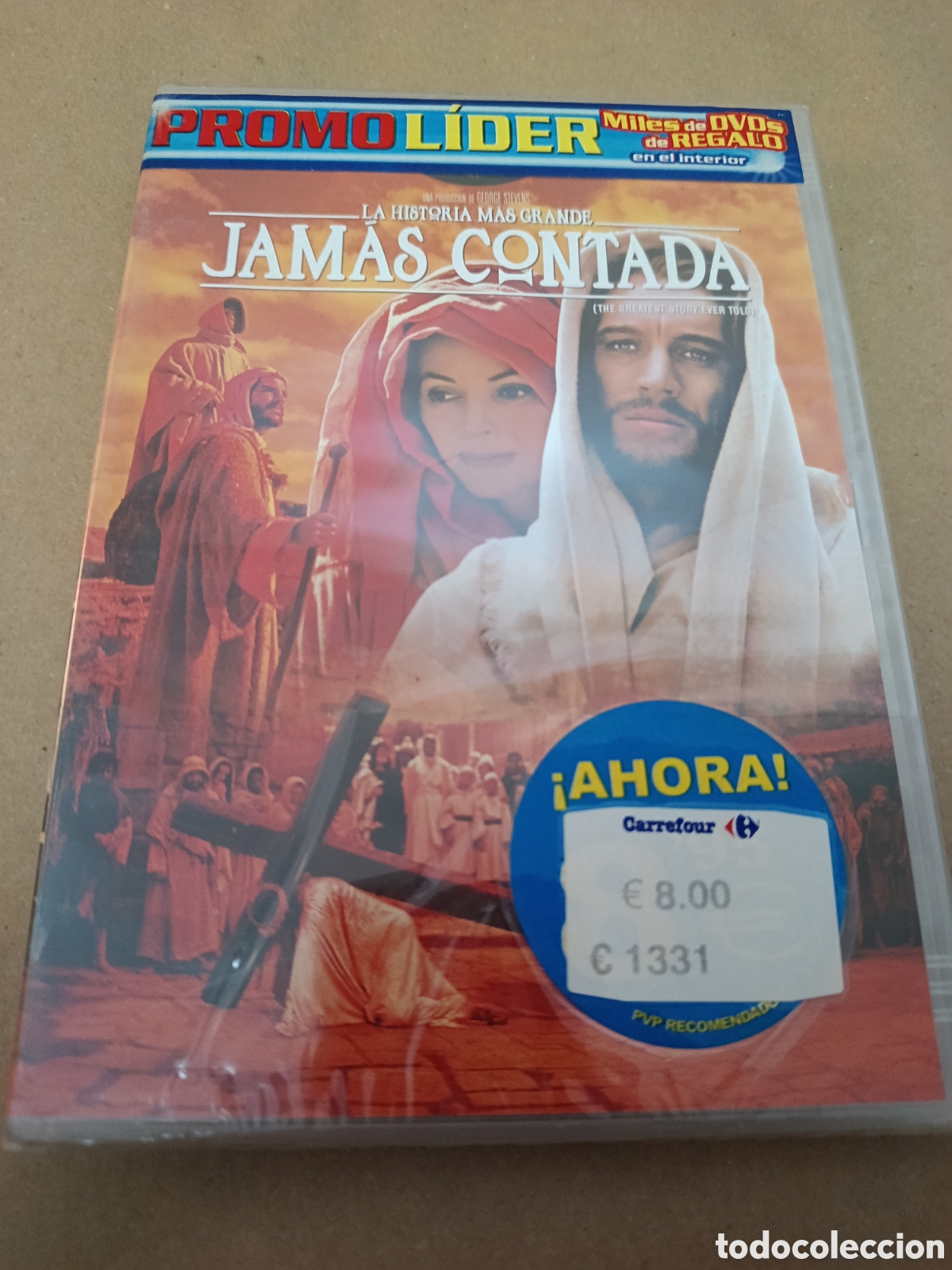 Cin&eacute;ma: Dvd. La historia m&aacute;s grande jam&aacute;s contada. Precintado.