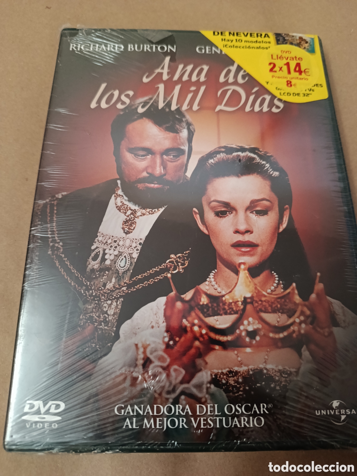 Cin&eacute;ma: Dvd. Ana de los mil d&iacute;as. Precintado. Con Richard Burton.