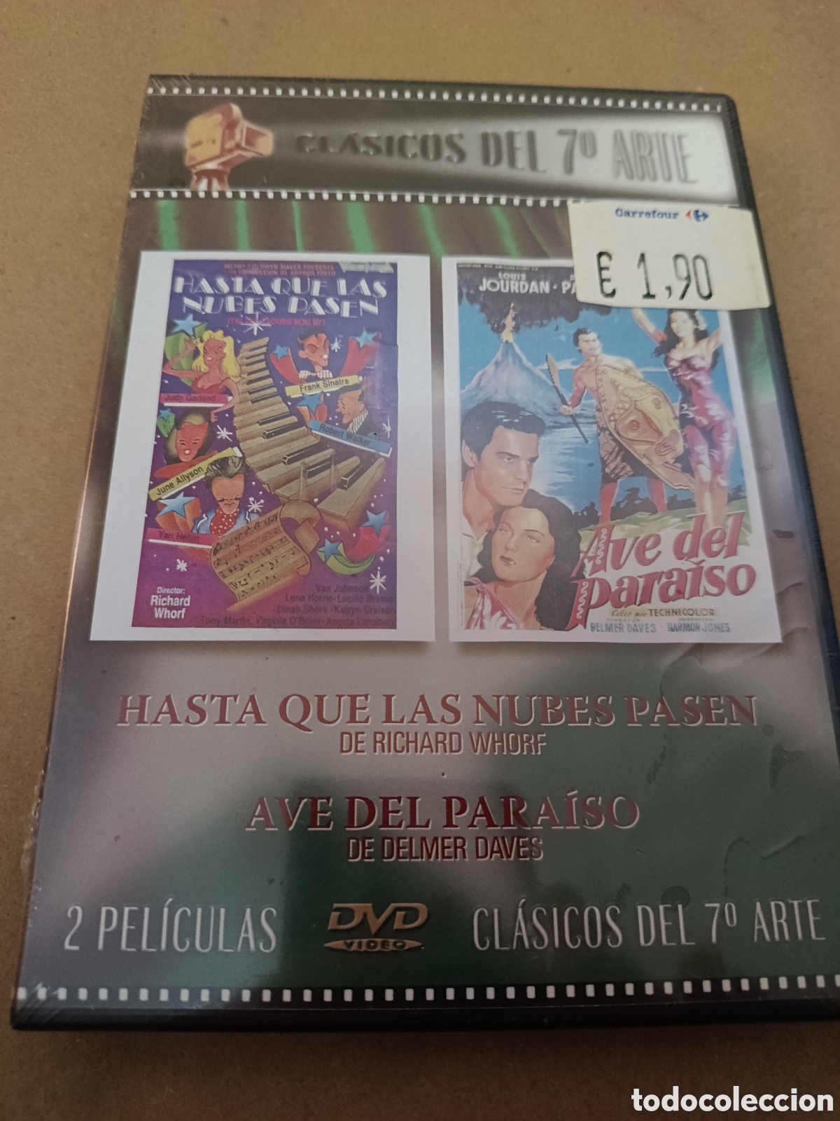 Cin&eacute;ma: Dvd. Hasta que las nubes pasen + Ave del para&iacute;so. Precintado.