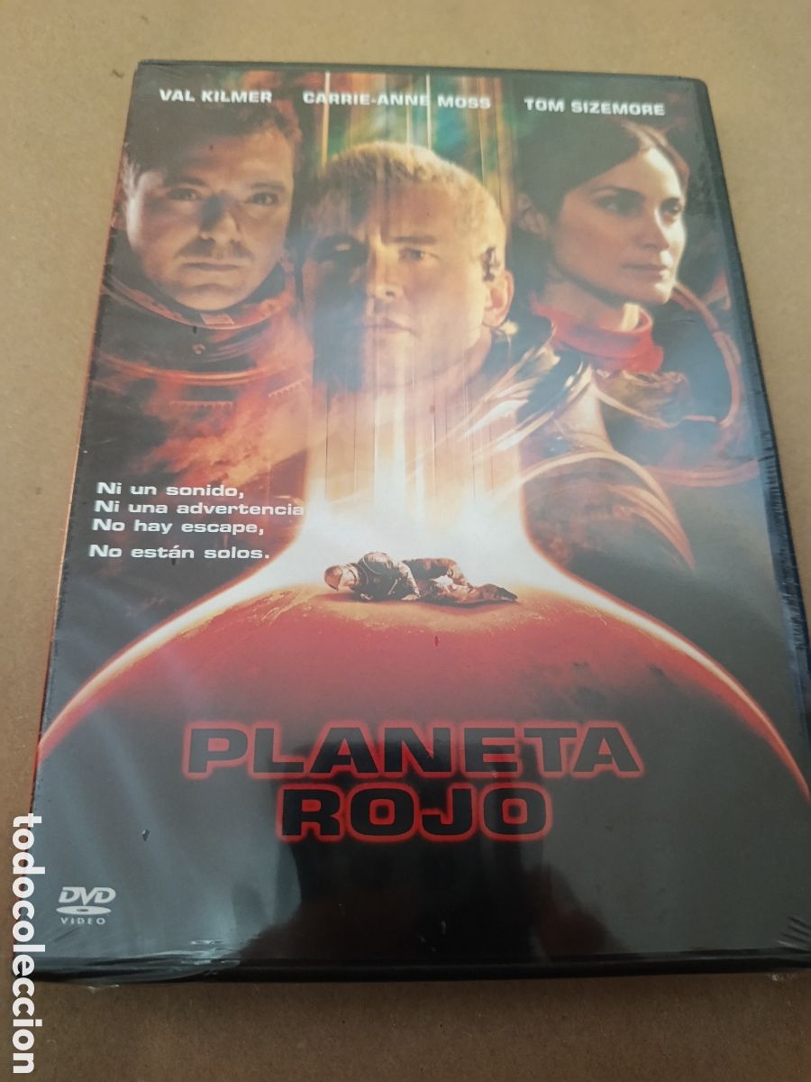 Cin&eacute;ma: Dvd. Planeta rojo. Precintado. Con Val Kilmer y Carrie-Anne Moss.