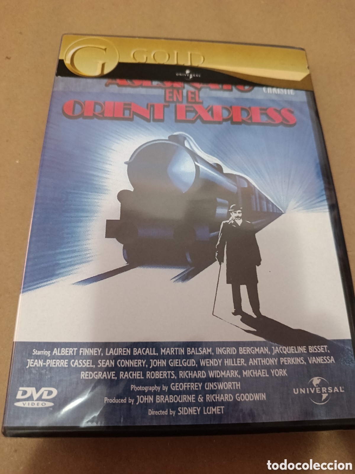 Cin&eacute;ma: Dvd. Asesinato en el Orient Express de Agatha Christie. Sidney Lumet.