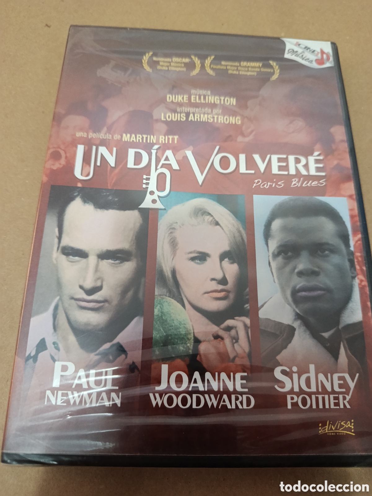 Cin&eacute;ma: Dvd. Un d&iacute;a volver&eacute;. Precintado. Con Paul Newman y Sidney Poitier.