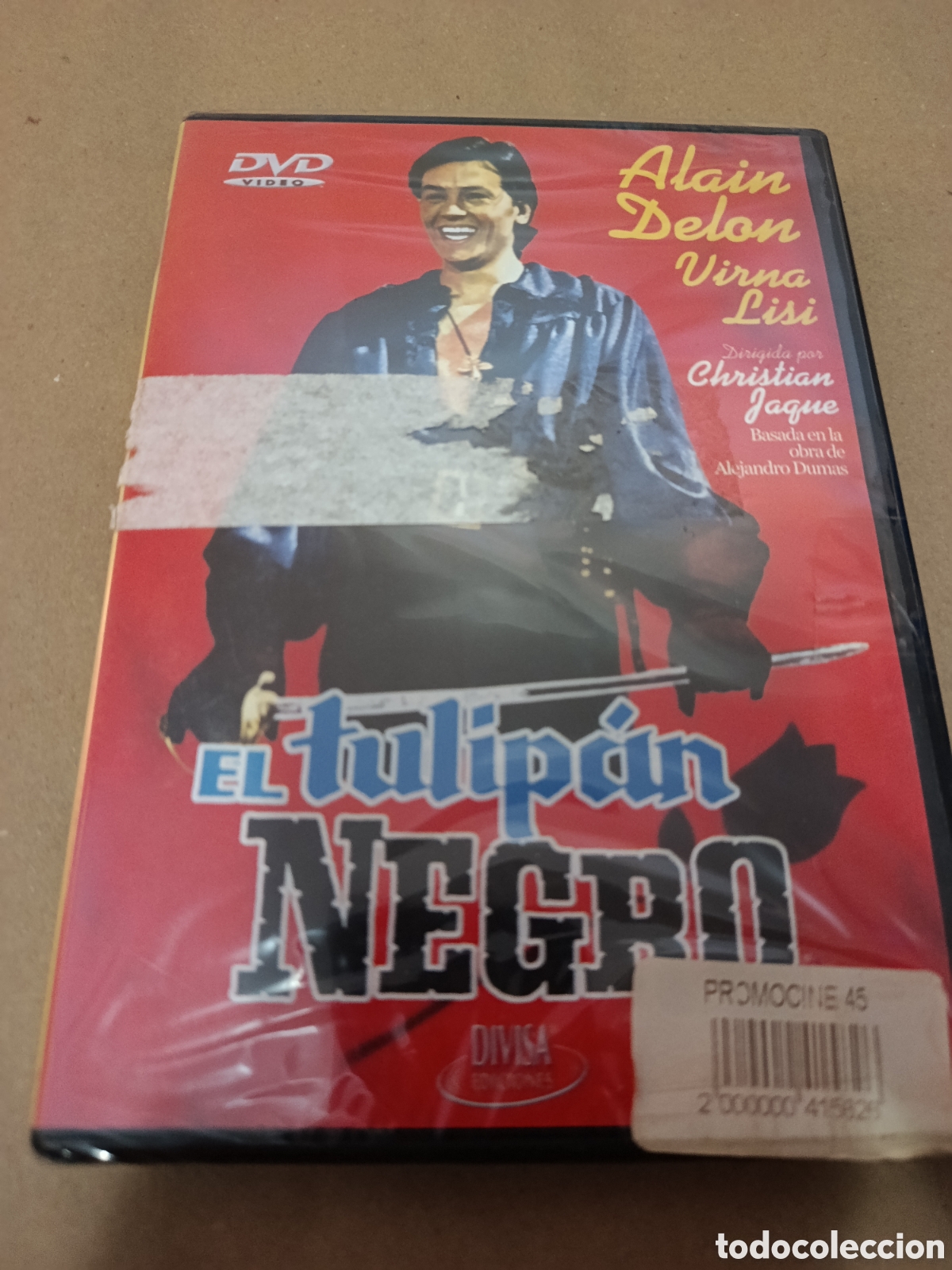 Cin&eacute;ma: Dvd. El tulip&aacute;n negro. Precintado. Con Alain Delon.