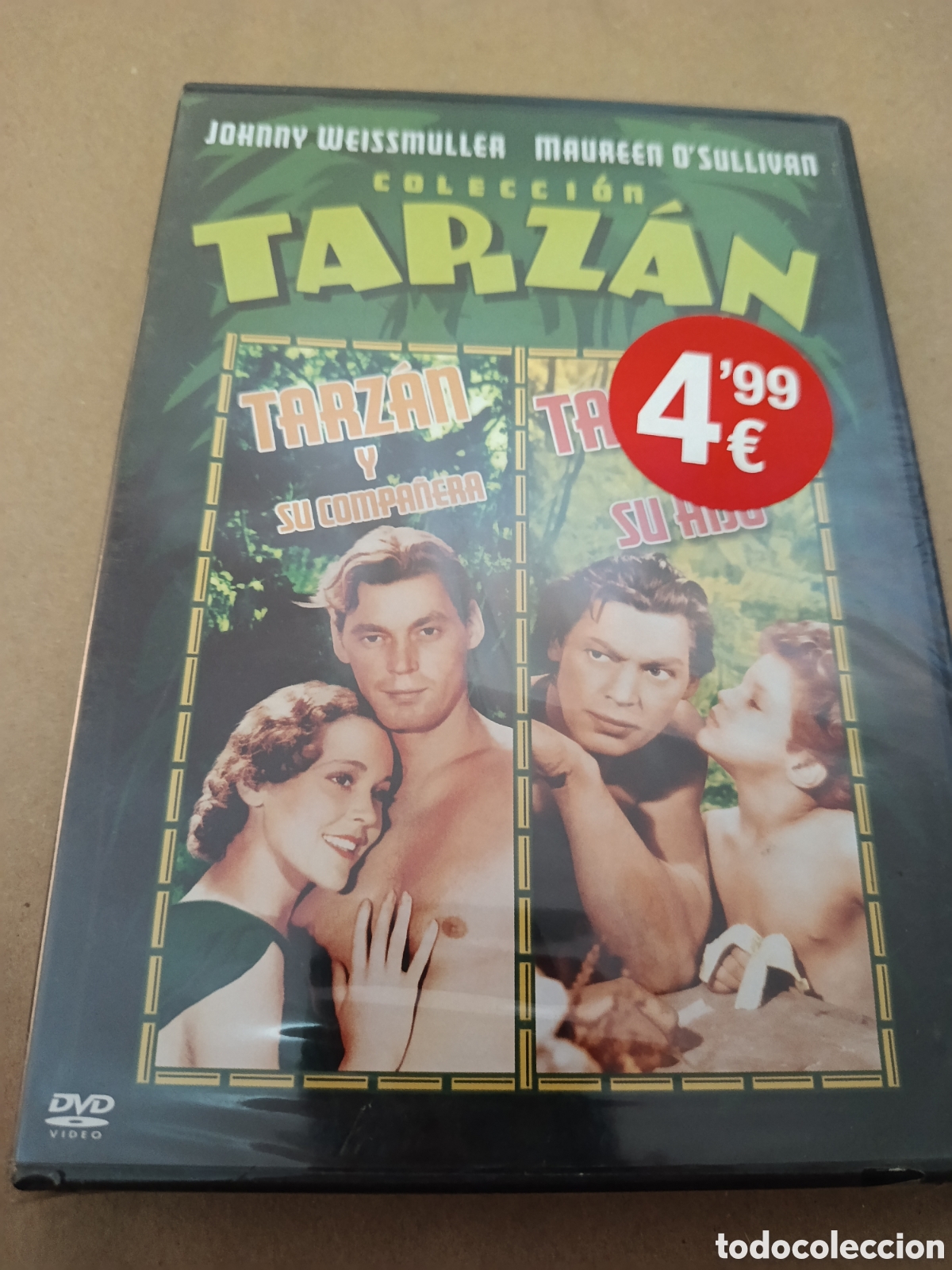 Cin&eacute;ma: Dvd. Tarz&aacute;n y su compa&ntilde;era. Precintado. Johnny Weissmuller. Precintado.