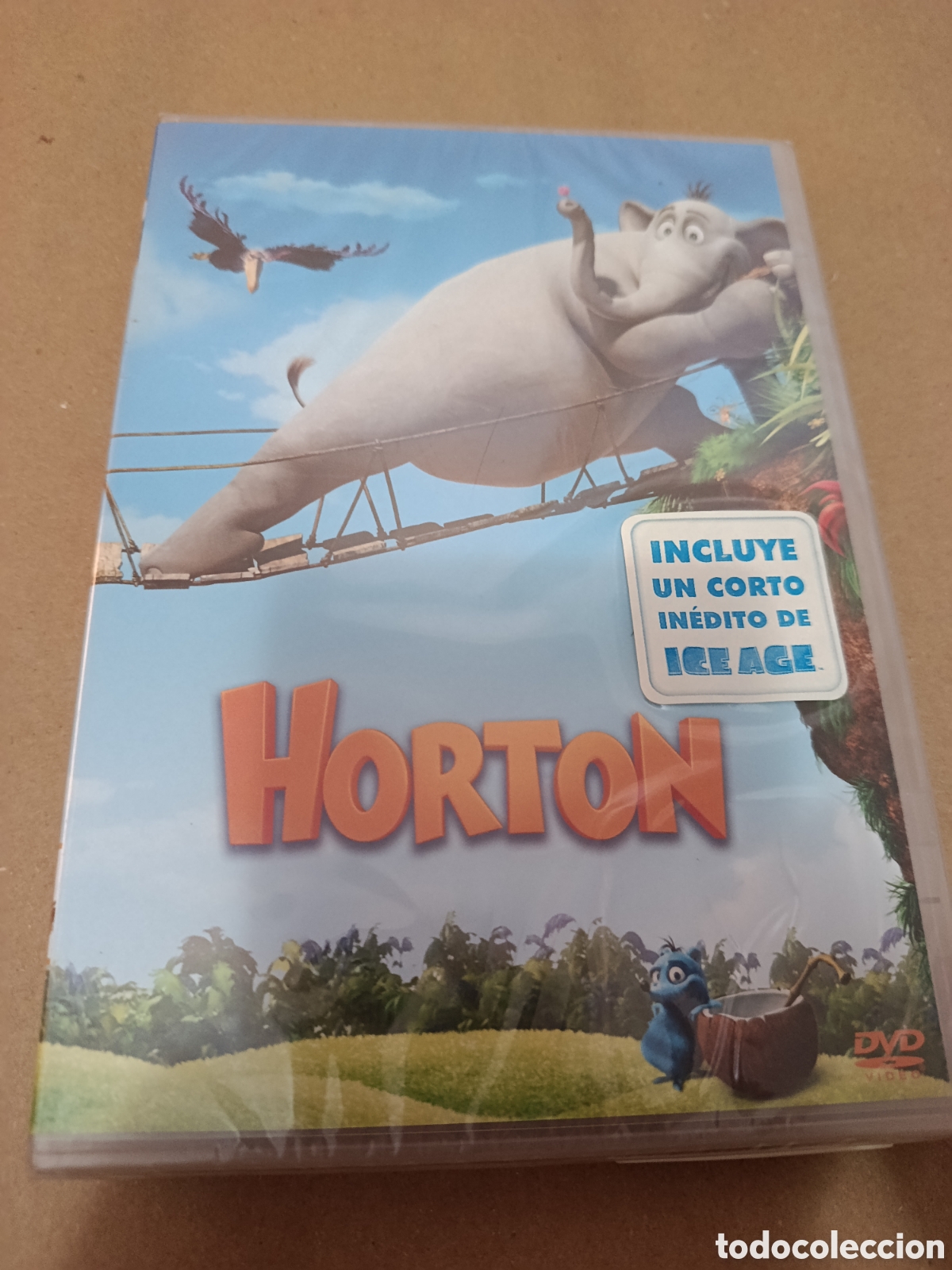 Kino: Dvd. Horton. Precintado. Incluye un corto in&eacute;dito de Ice Age.