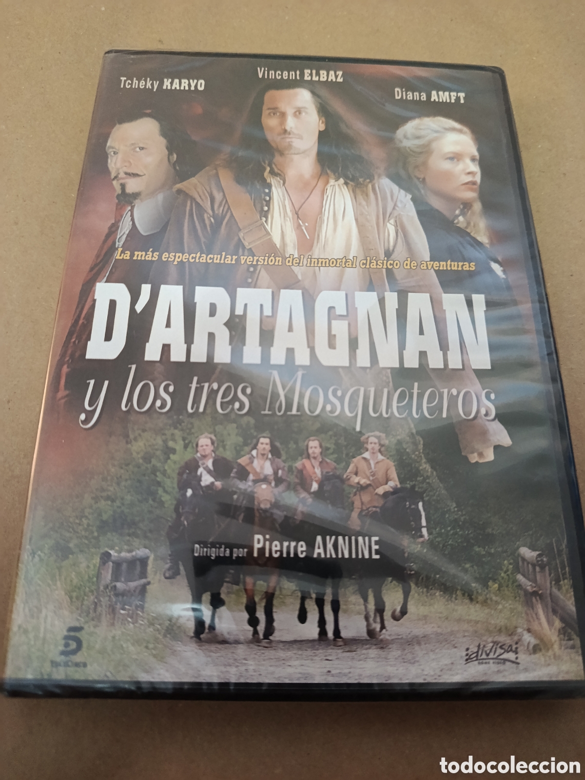 Kino: Dvd. D&rsquo;Artagnan y los tres mosqueteros. Pierre Aknine. Precintado.