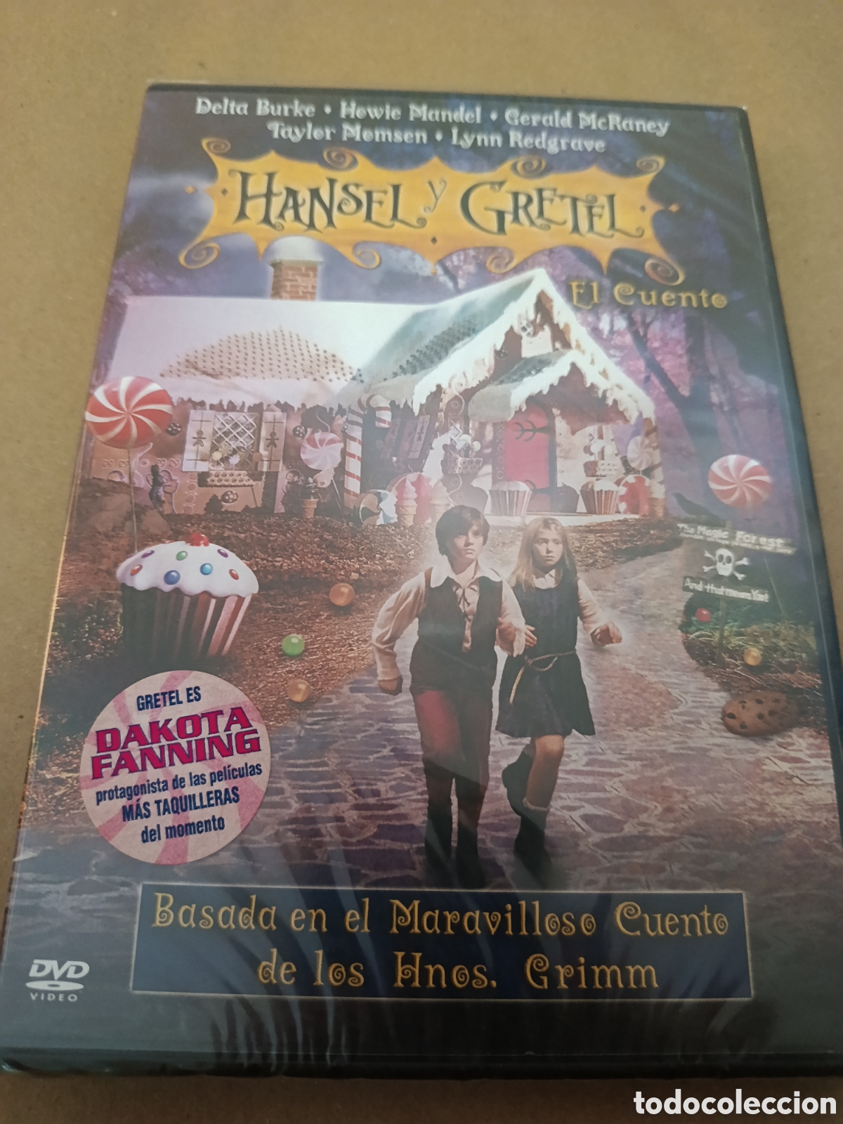 Kino: Dvd. Hansel y Gretel, El cuento. Precintado. Con Dakota Fanning.