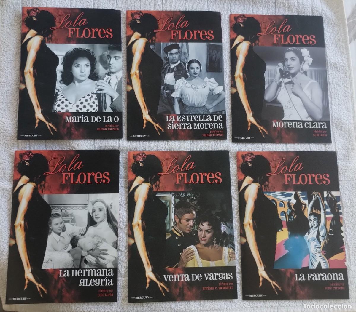 Cin&eacute;ma: LOLA FLORES. COLECCI&Oacute;N 6 DVD CART&Oacute;N. NUEVOS SIN USAR