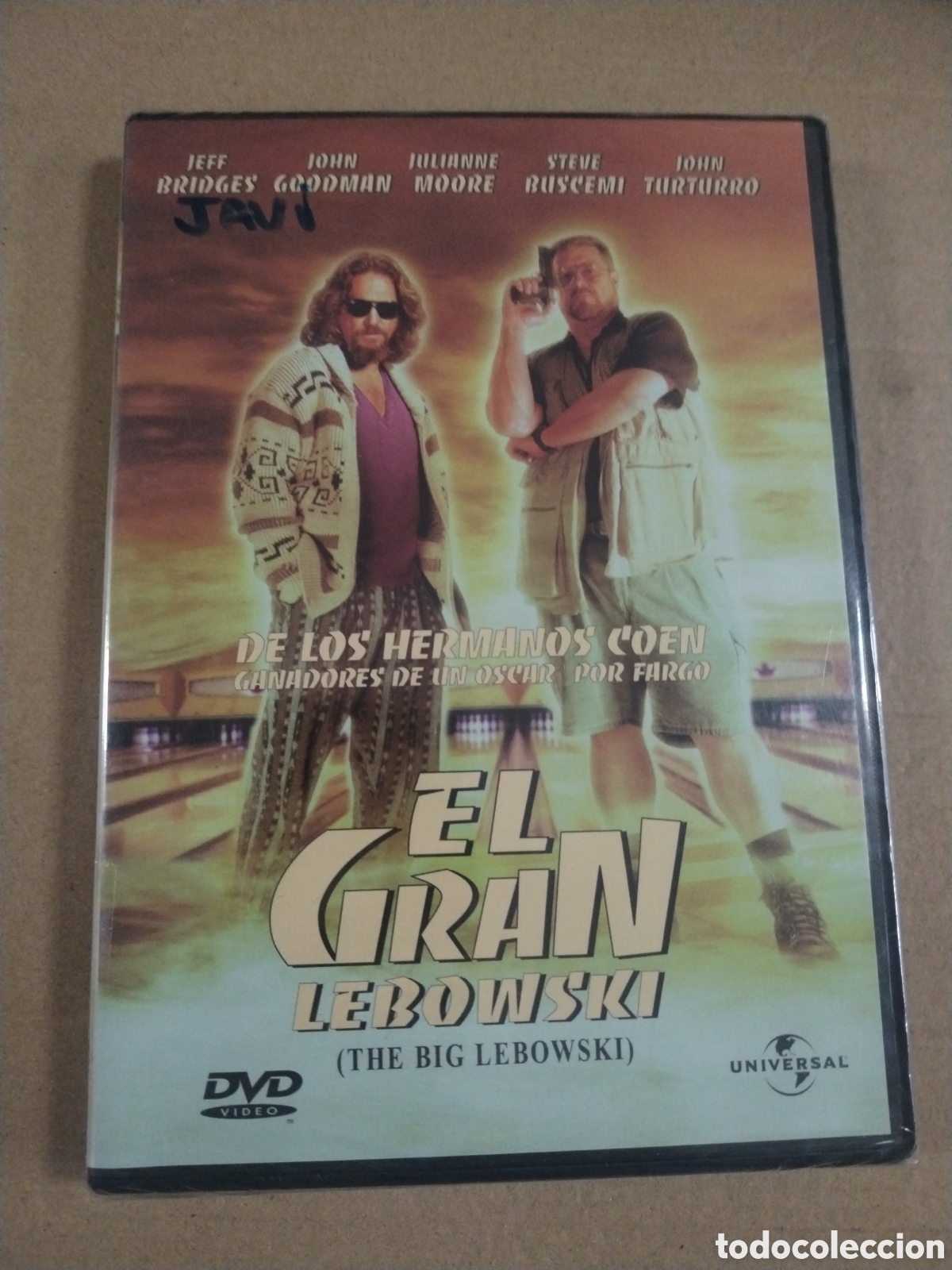 Kino: EL GRAN LEBOWSKI. JEFF BRIDGES. JOHN GOODMAN. DVD. Precintado.