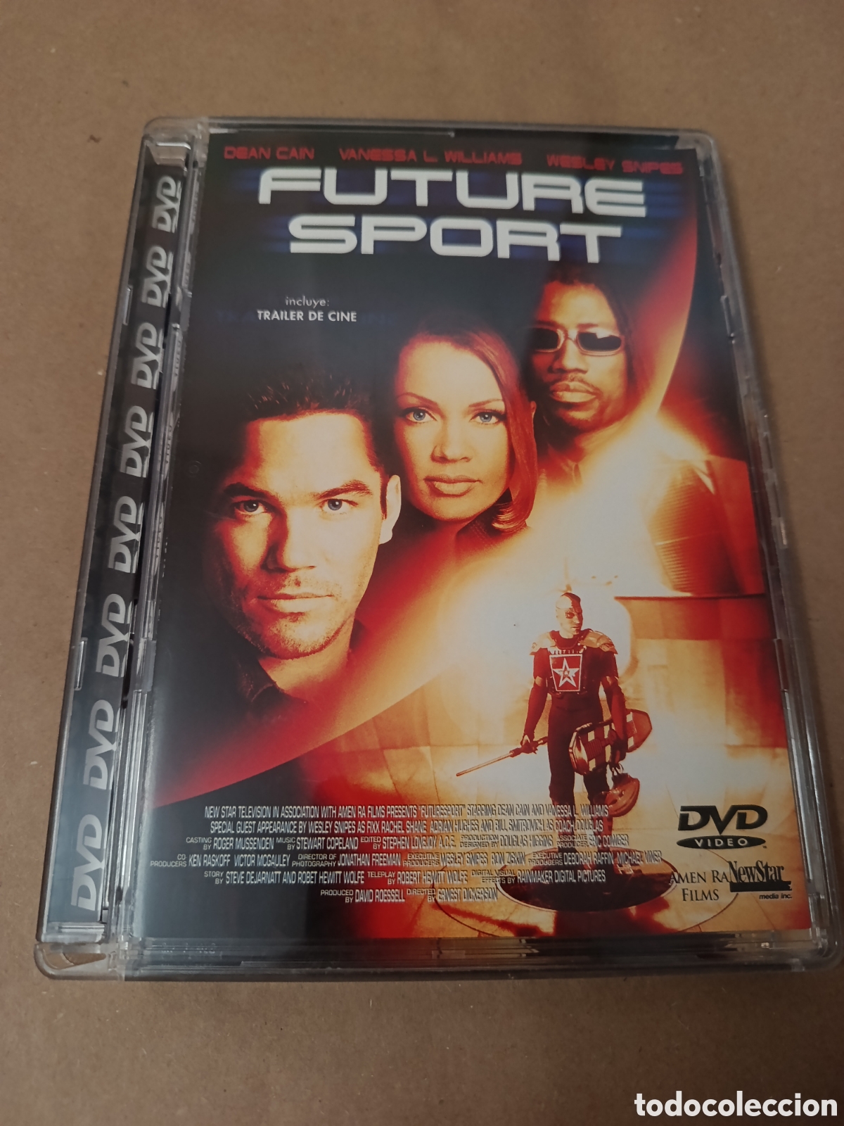 Cin&eacute;ma: Dvd. Futuresport. Future Sport. Con Wesley Snipes. Caja de metacrilato.