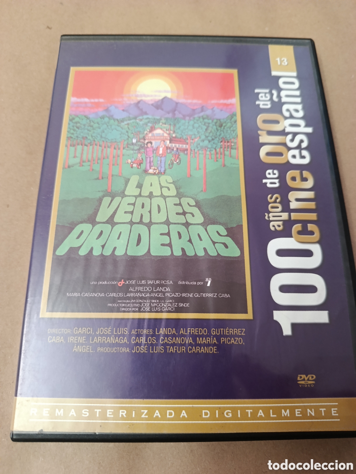 Cin&eacute;ma: Dvd. Las verdes praderas. Jos&eacute; Luis Garci.