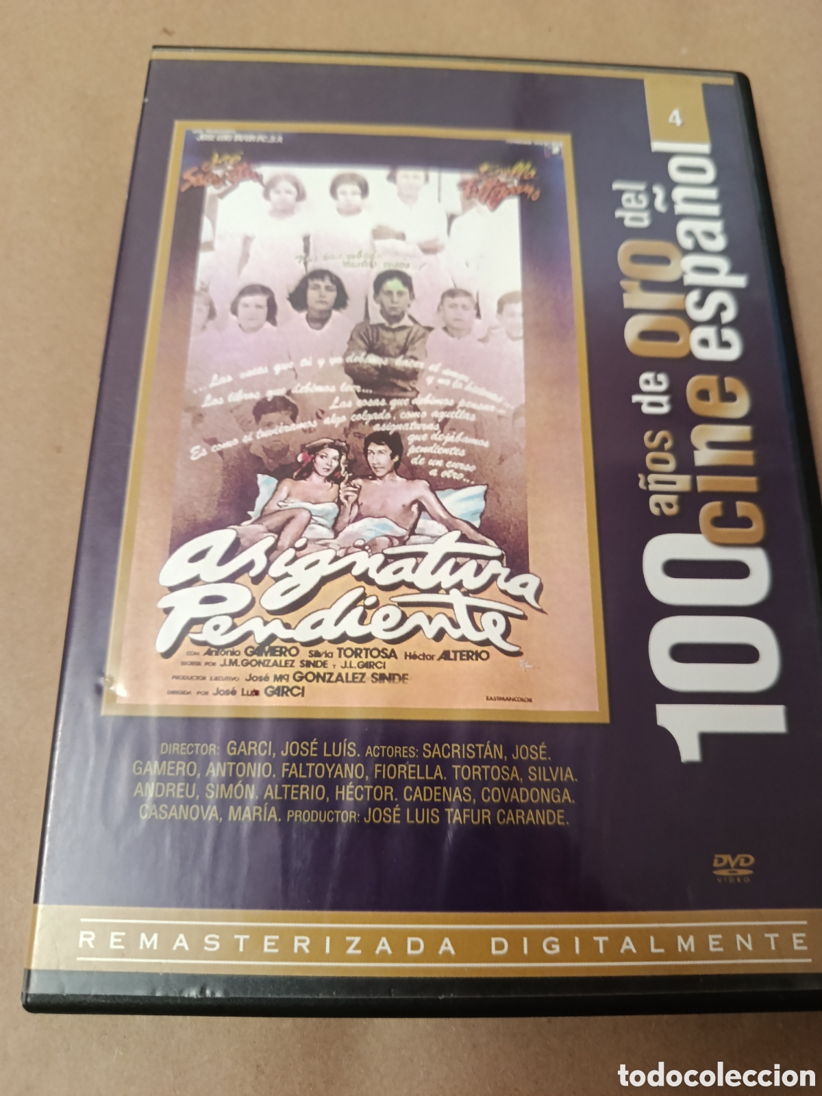 Cin&eacute;ma: Dvd. Asignatura pendiente. Jos&eacute; Luis Garci. Cine espa&ntilde;ol.