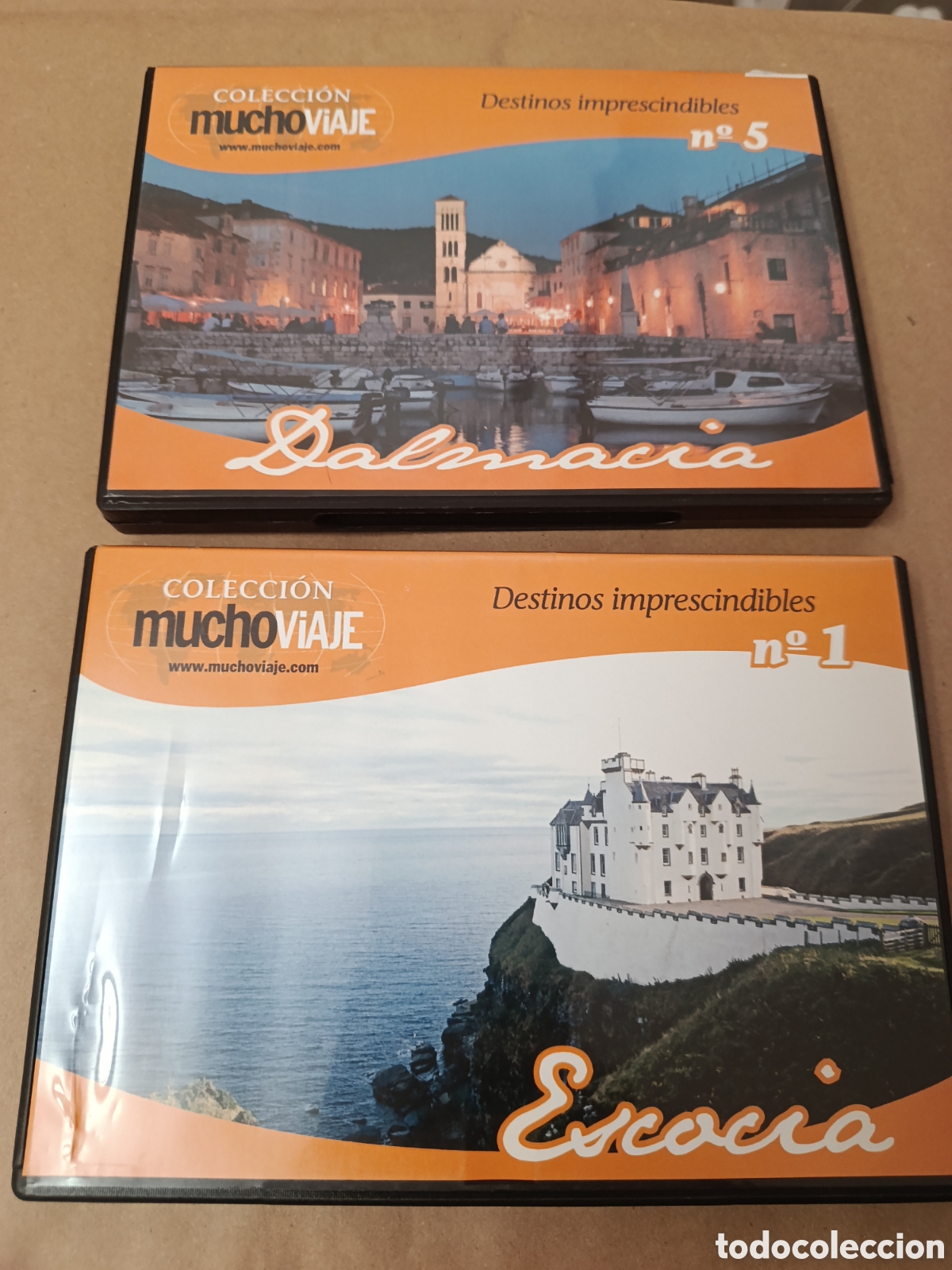 Cin&eacute;ma: 2 dvds. Dalmacia + Escocia. Mucho viaje.