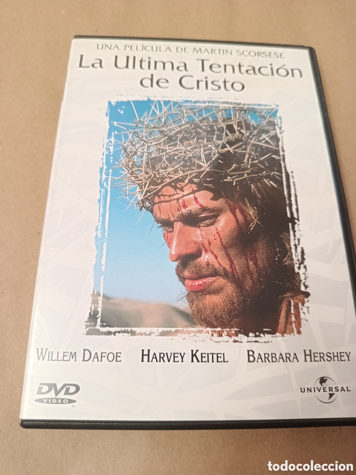 Cin&eacute;ma: Dvd. La &uacute;ltima tentaci&oacute;n de Cristo. Martin Scorsese. Con Willem Dafoe y Harvey Keitel.