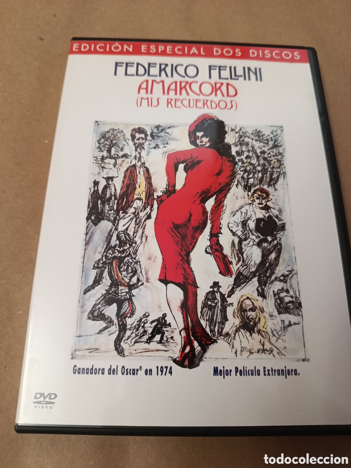 Cin&eacute;ma: Dvd. Amarcord. Federico Fellini. Edici&oacute;n Especial 2 dvds.