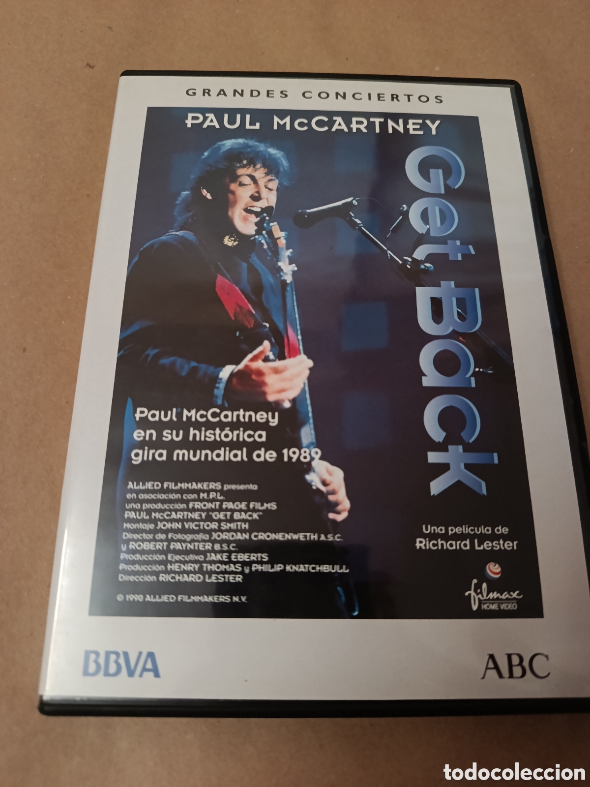 Cin&eacute;ma: Dvd. Paul McCartney. Get Back.