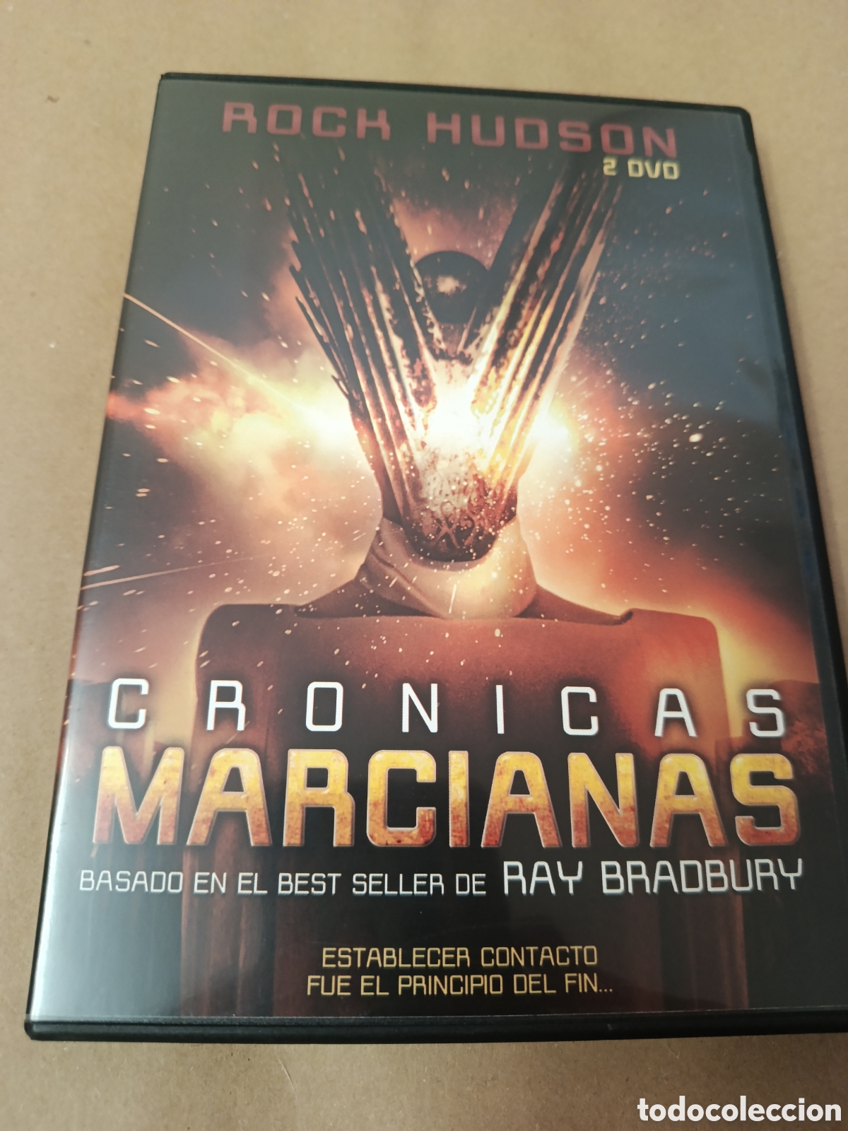 Cin&eacute;ma: Dvd. Cronicas marcianas. 2 dvds. Ray Bradbury. Con Rock Hudson.