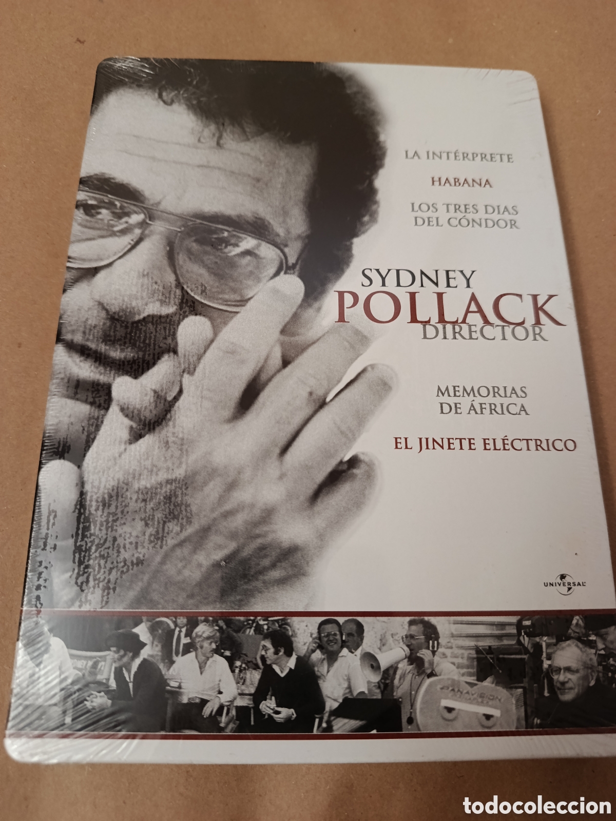 Cin&eacute;ma: 5 dvds. Sydney Pollack. Precintado. La int&eacute;rprete, Habana, Memorias de &Aacute;frica, El jinete el&eacute;ctrico,