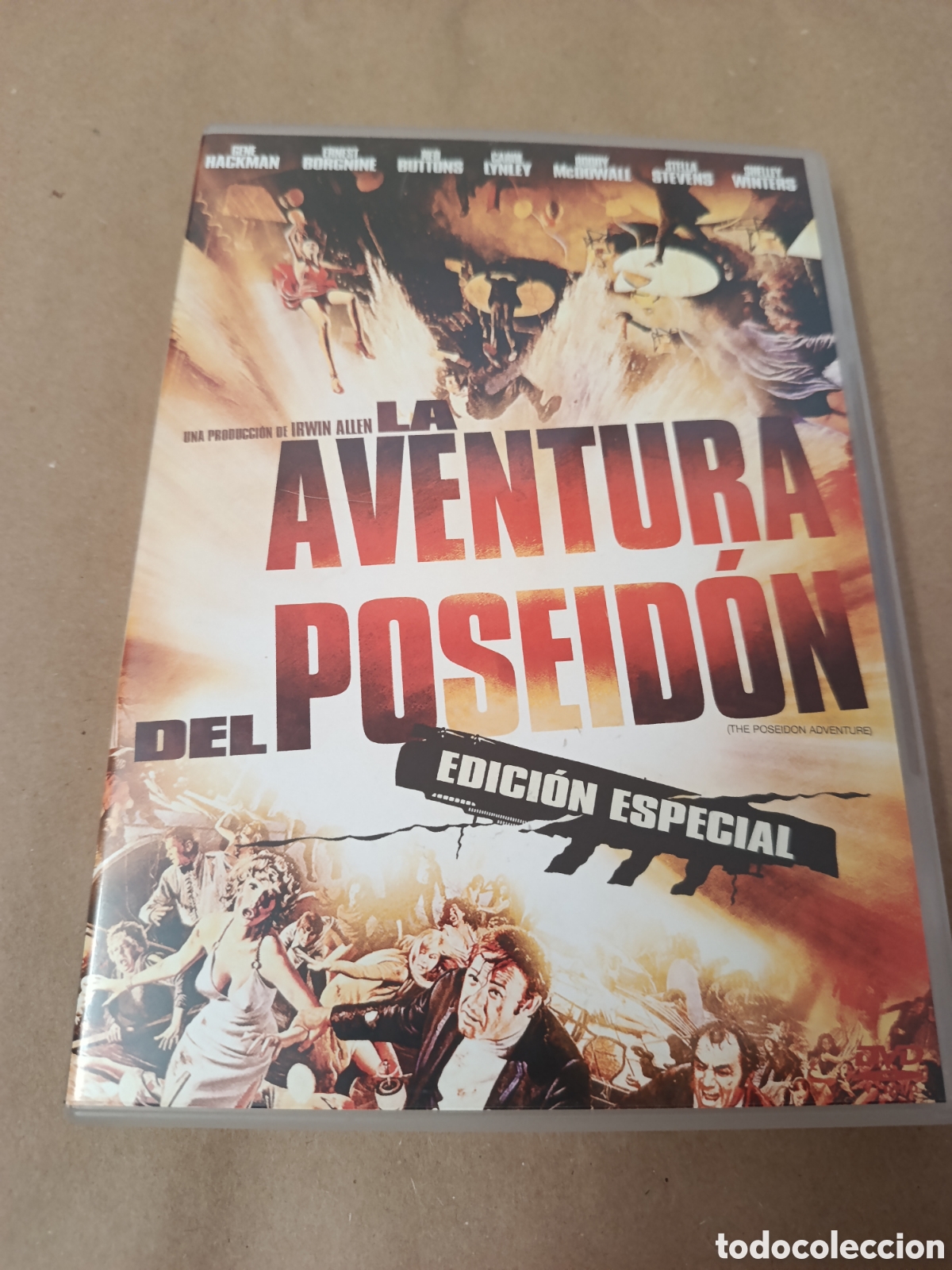 Cin&eacute;ma: Dvd. La aventura del Poseid&oacute;n. 2 dvds. Edici&oacute;n Especial. Irwin Allen. Con Gene Hackman.