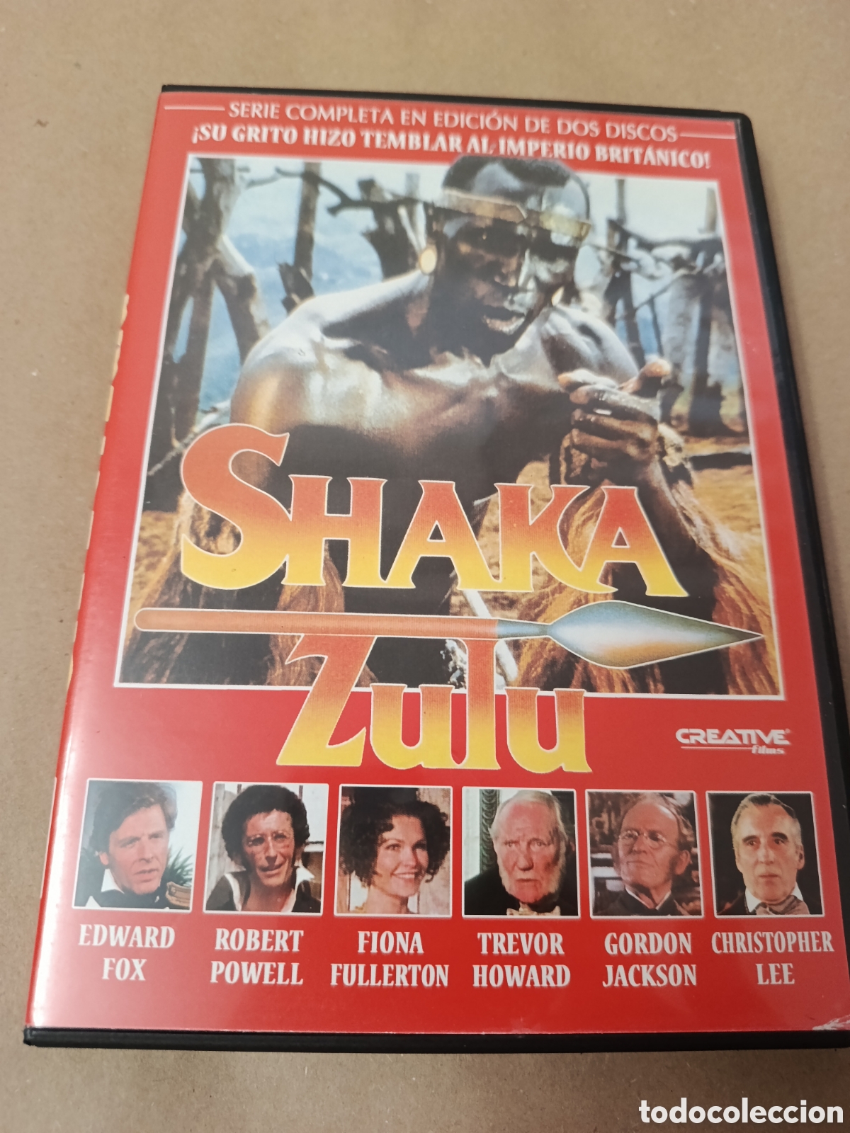 Cin&eacute;ma: Dvd. Shaka Zul&uacute;. Serie completa. 2 dvds. Con Christopher Lee.