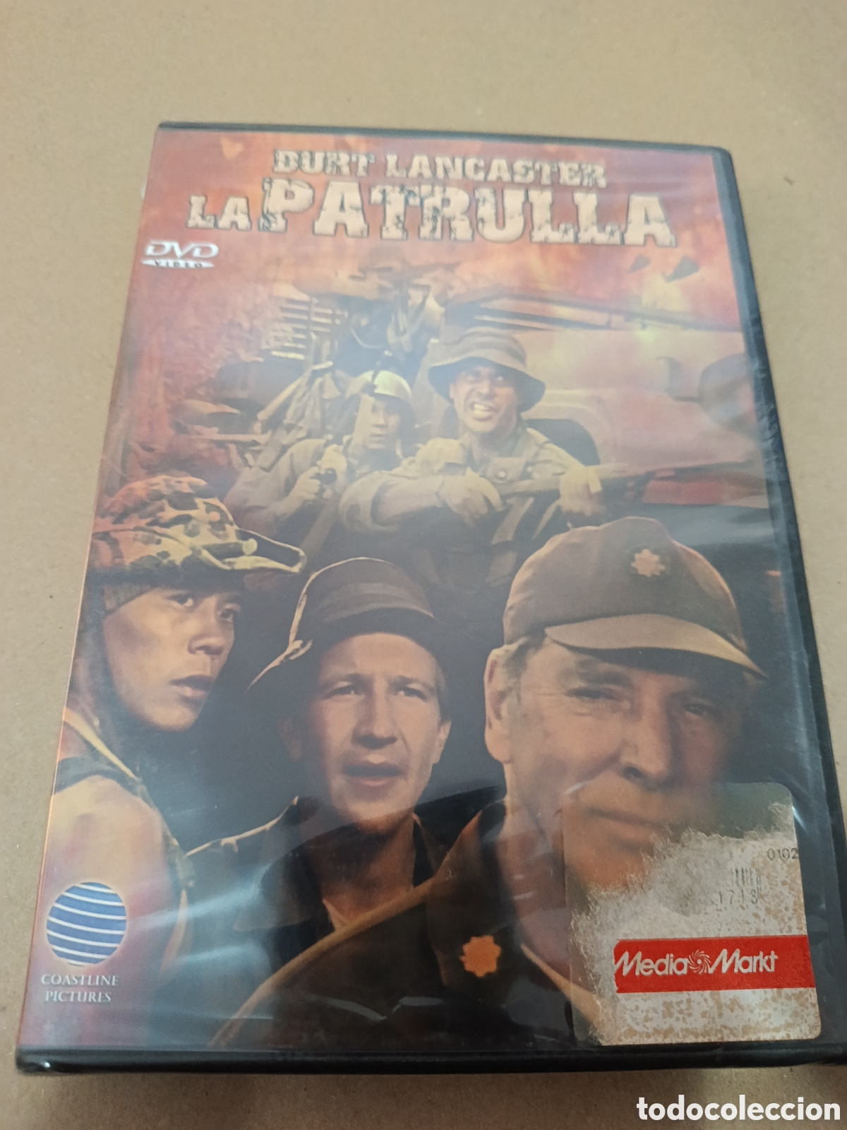 Cin&eacute;ma: Dvd. La patrulla. Precintado. Con Burt Lancaster.