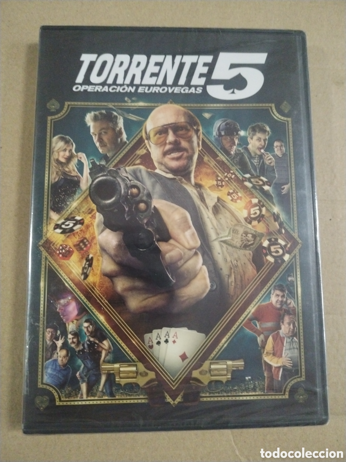 Cin&eacute;ma: Torrente 5 - Operacion Eurovegas. PRECINTADO. CAJA ANCHA. DVD.