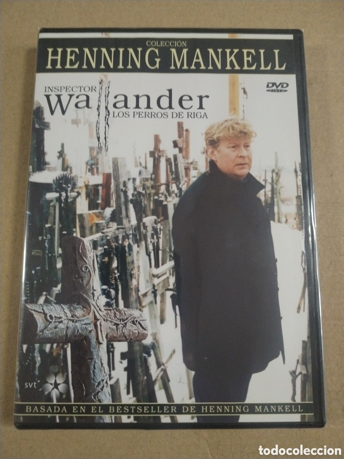 Cine: Inspector Wallander. Los Perros de Riga. PRECINTADO. CAJA ANCHA. DVD.